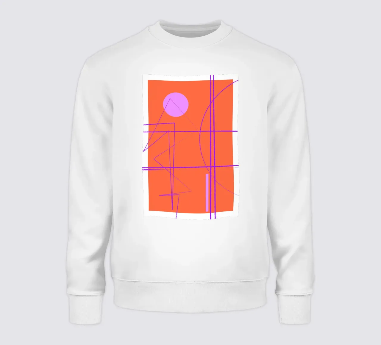Angular Lines No 28 felpa da treechild