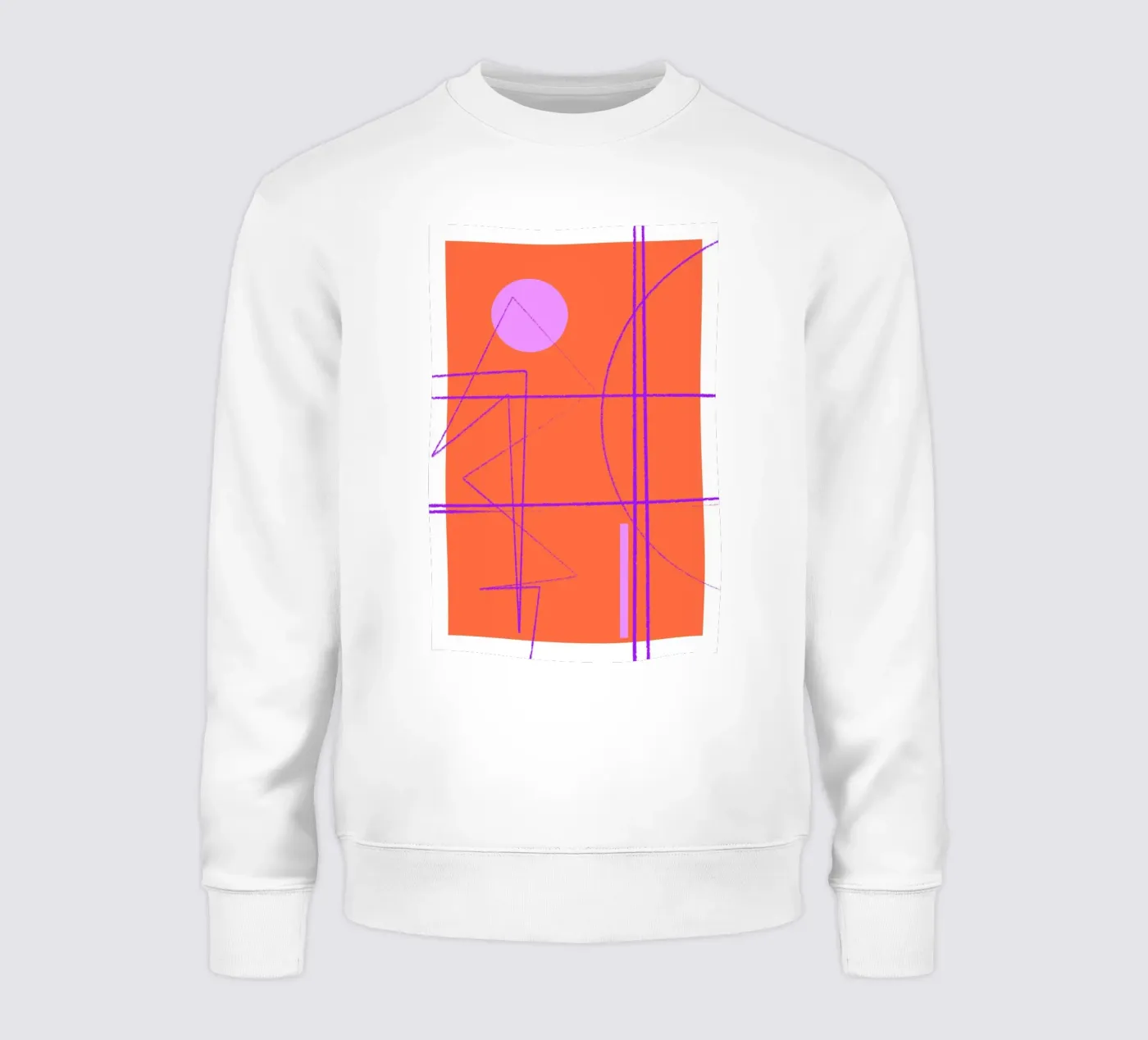 Angular Lines No 28 felpa da treechild