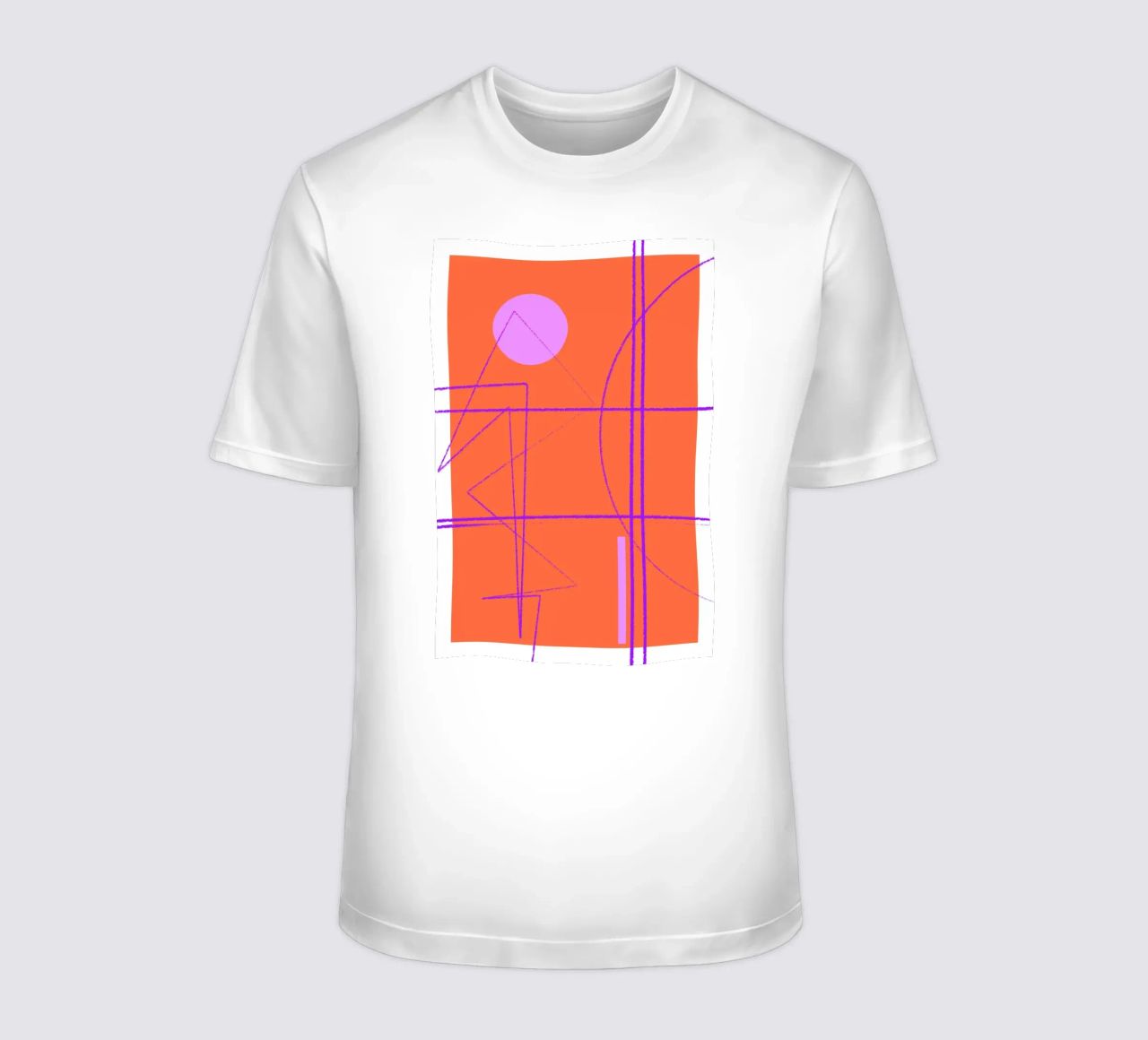 Angular Lines No 28 t-shirt da treechild