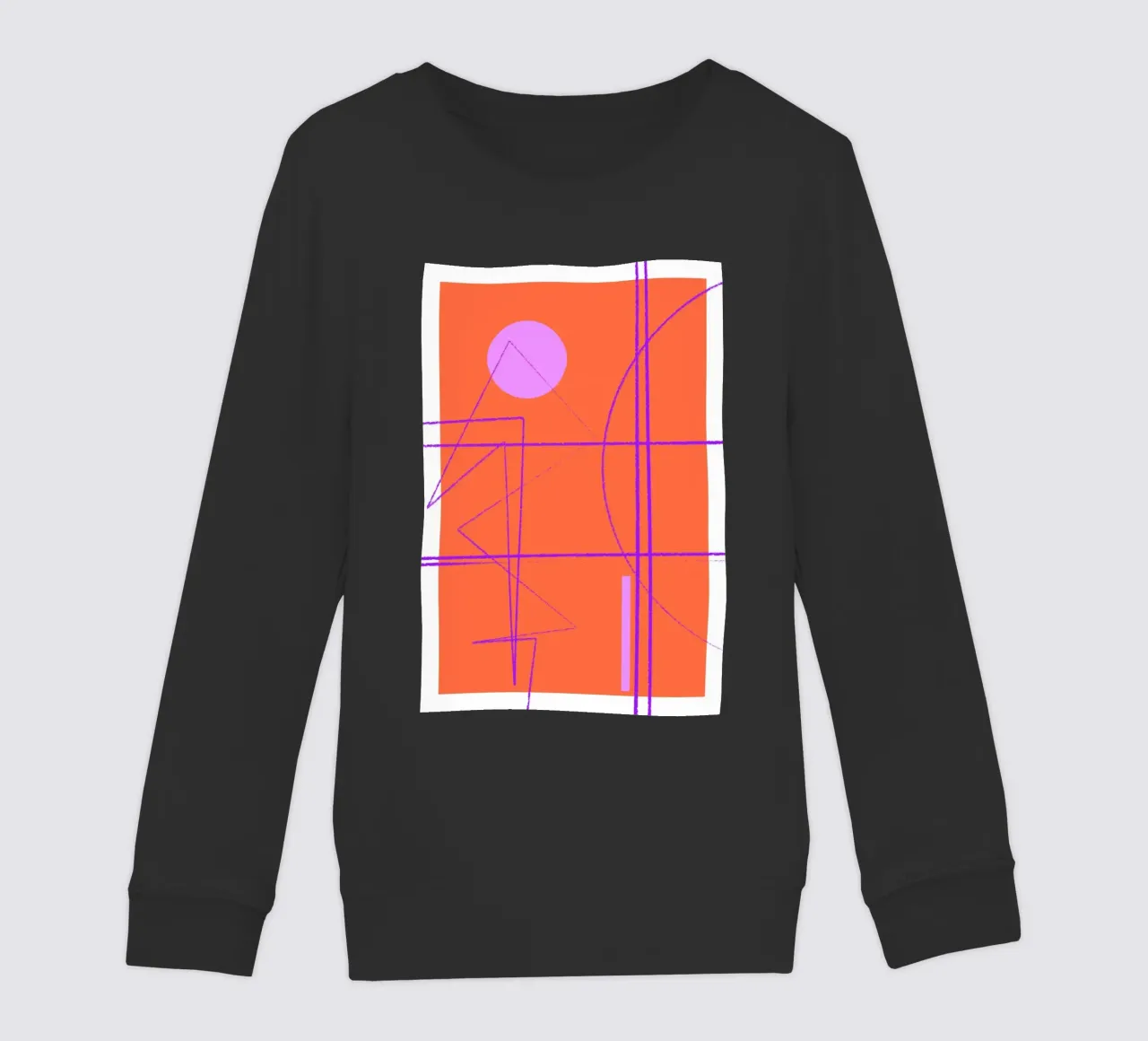 Angular Lines No 28 felpa bambino da treechild