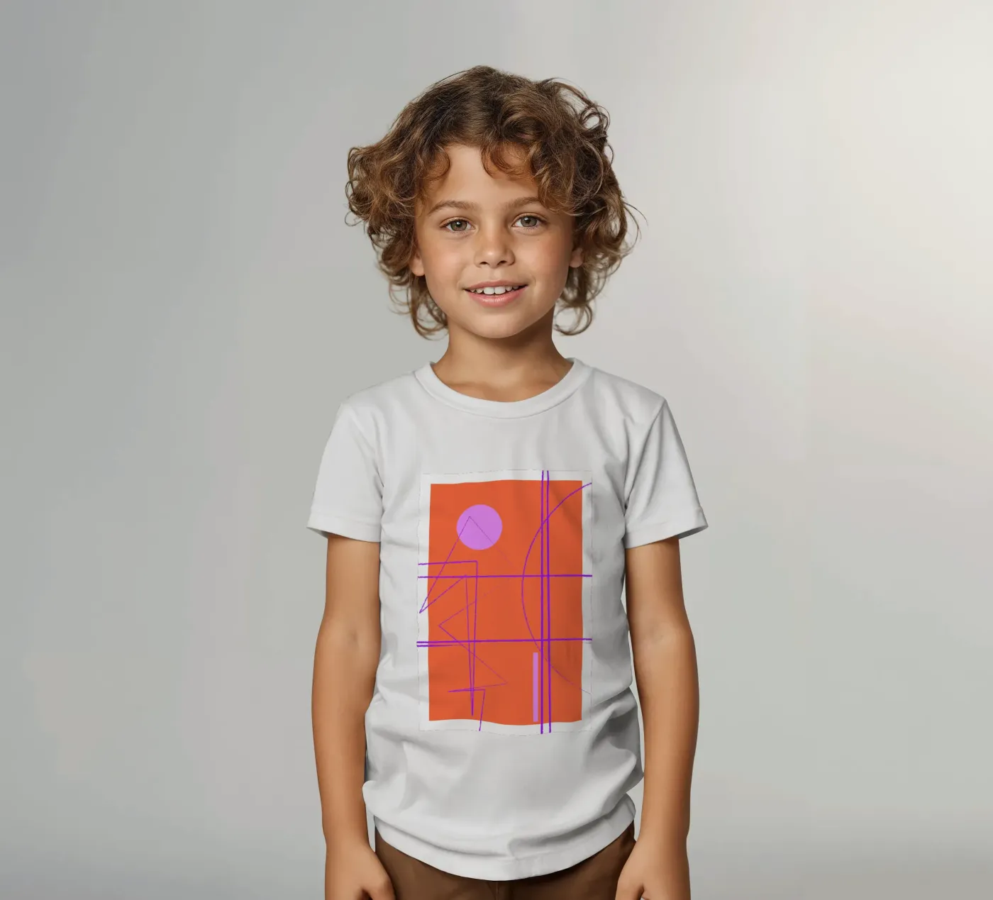 Angular Lines No 28 kids t-shirt by treechild