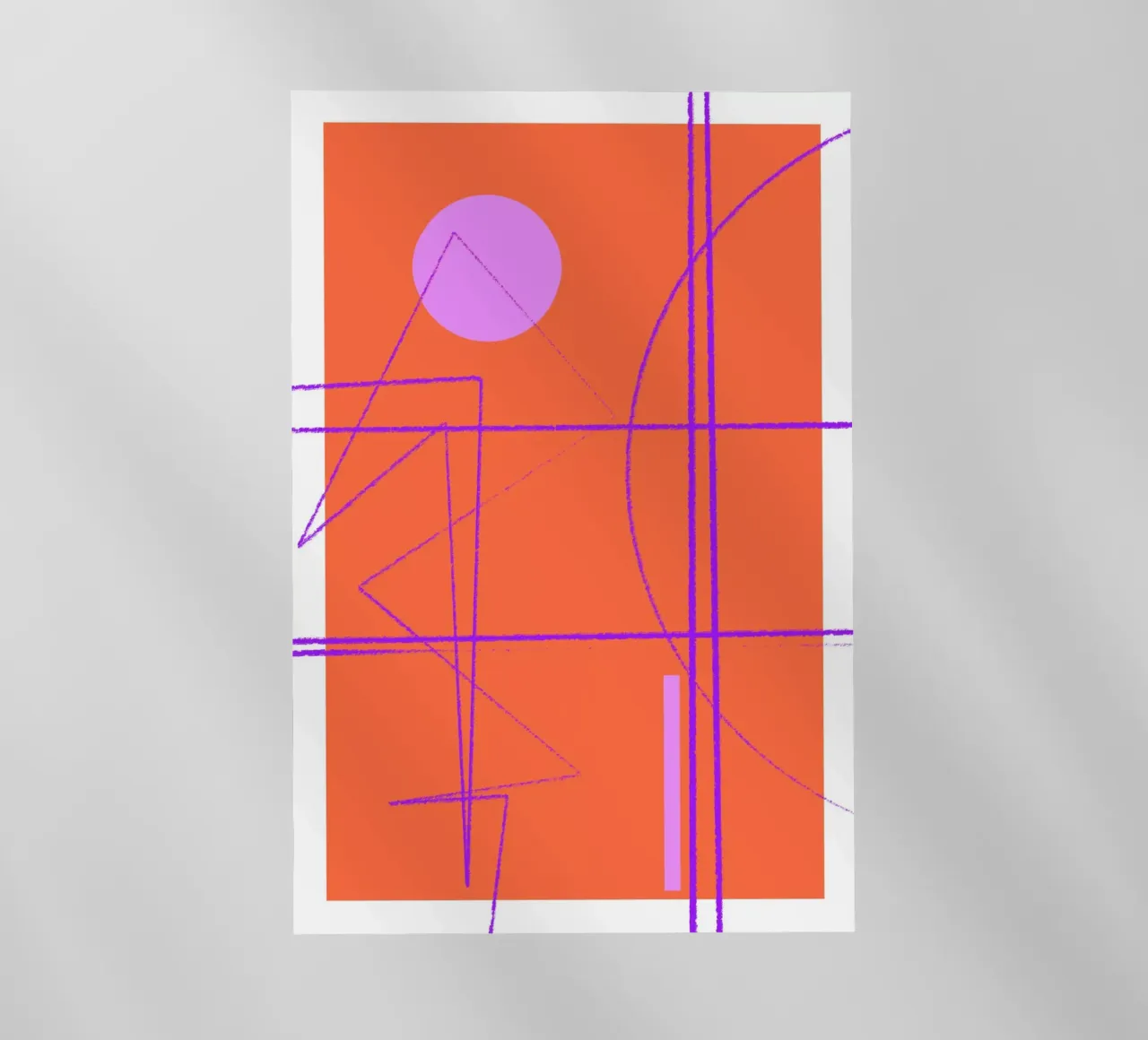 Angular Lines No 28 Backlit Folie von treechild