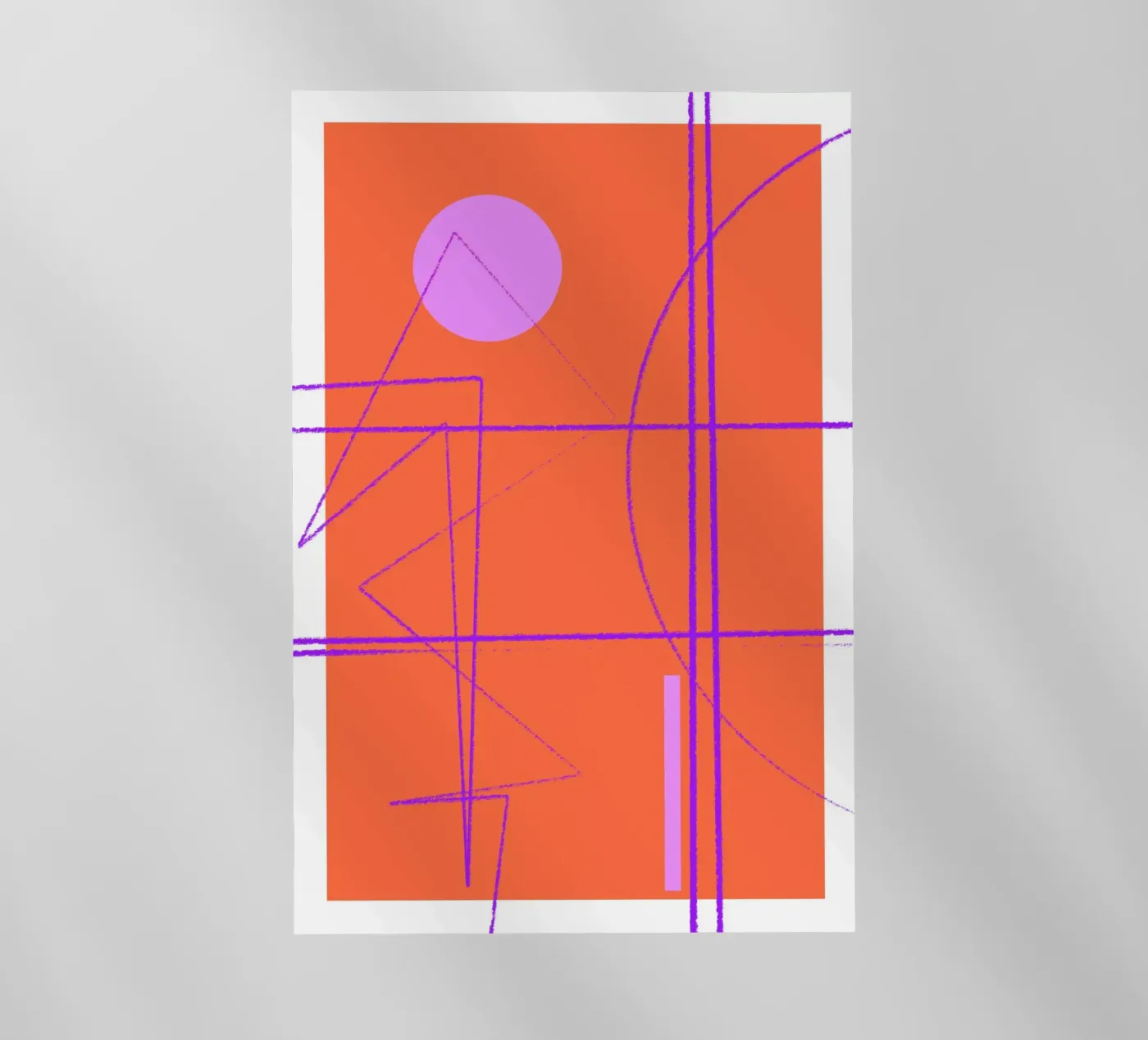 Angular Lines No 28 backlit folie van treechild