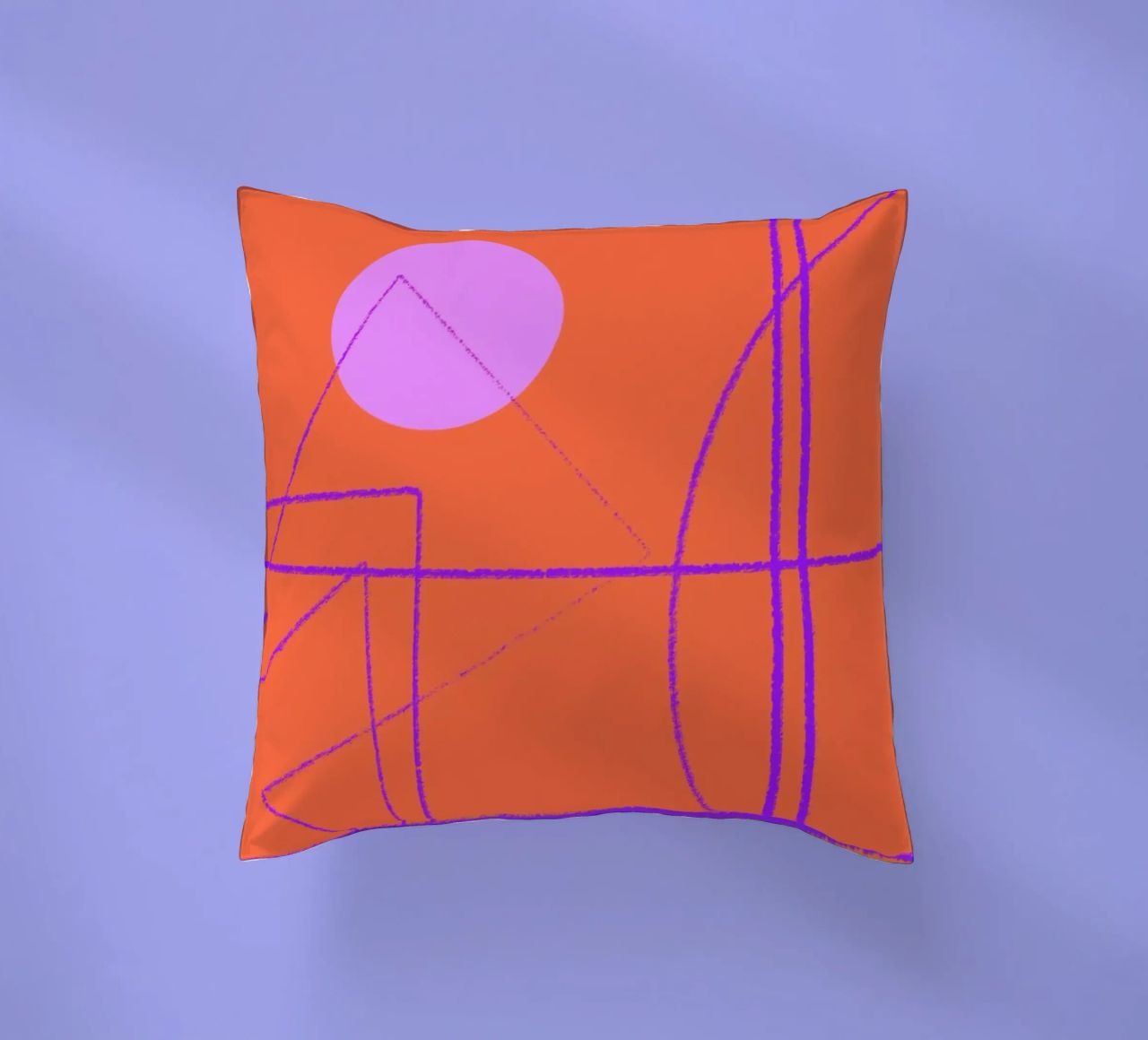 Angular Lines No 28 cuscino da treechild