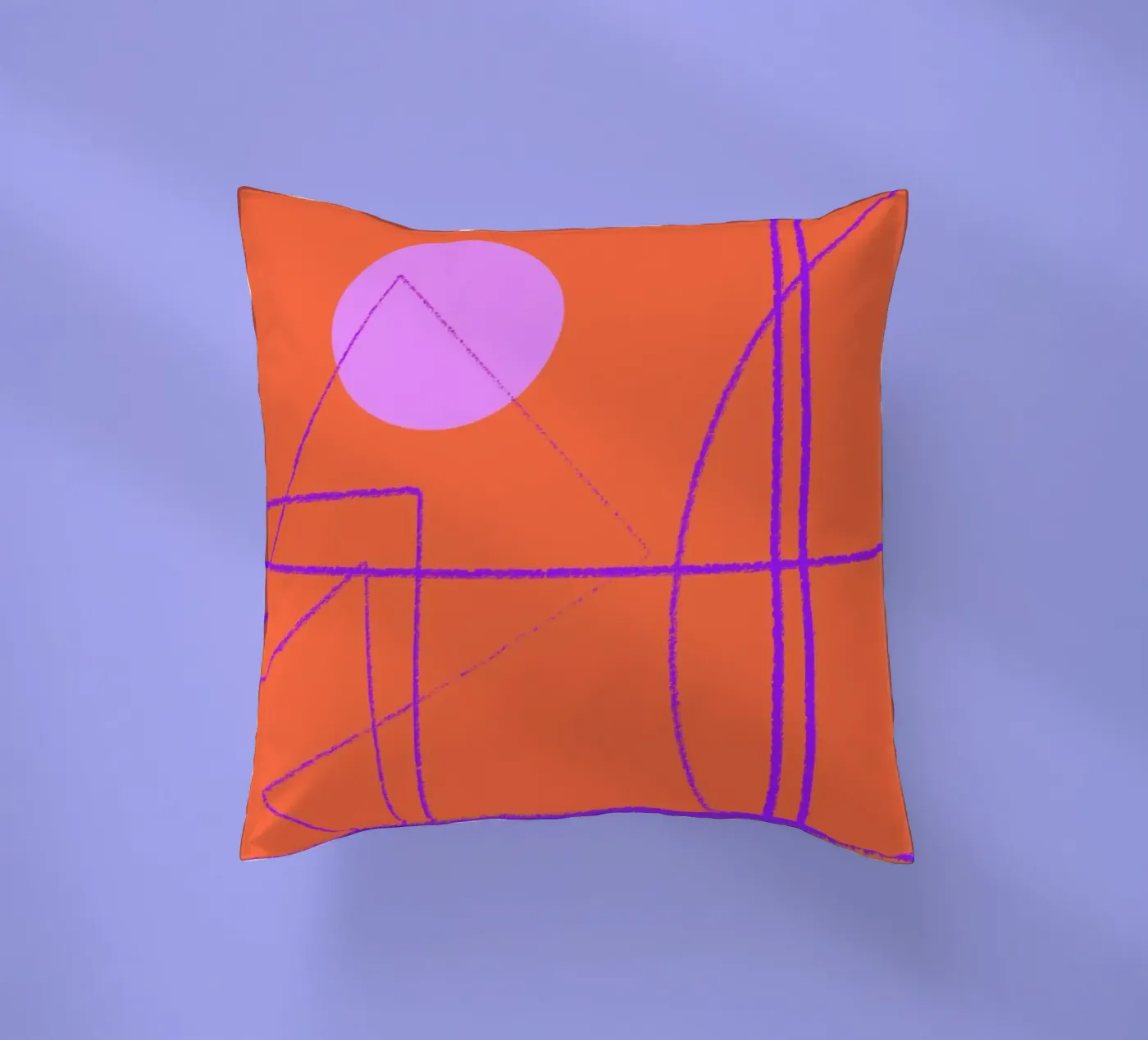 Angular Lines No 28 decorative cushion by treechild