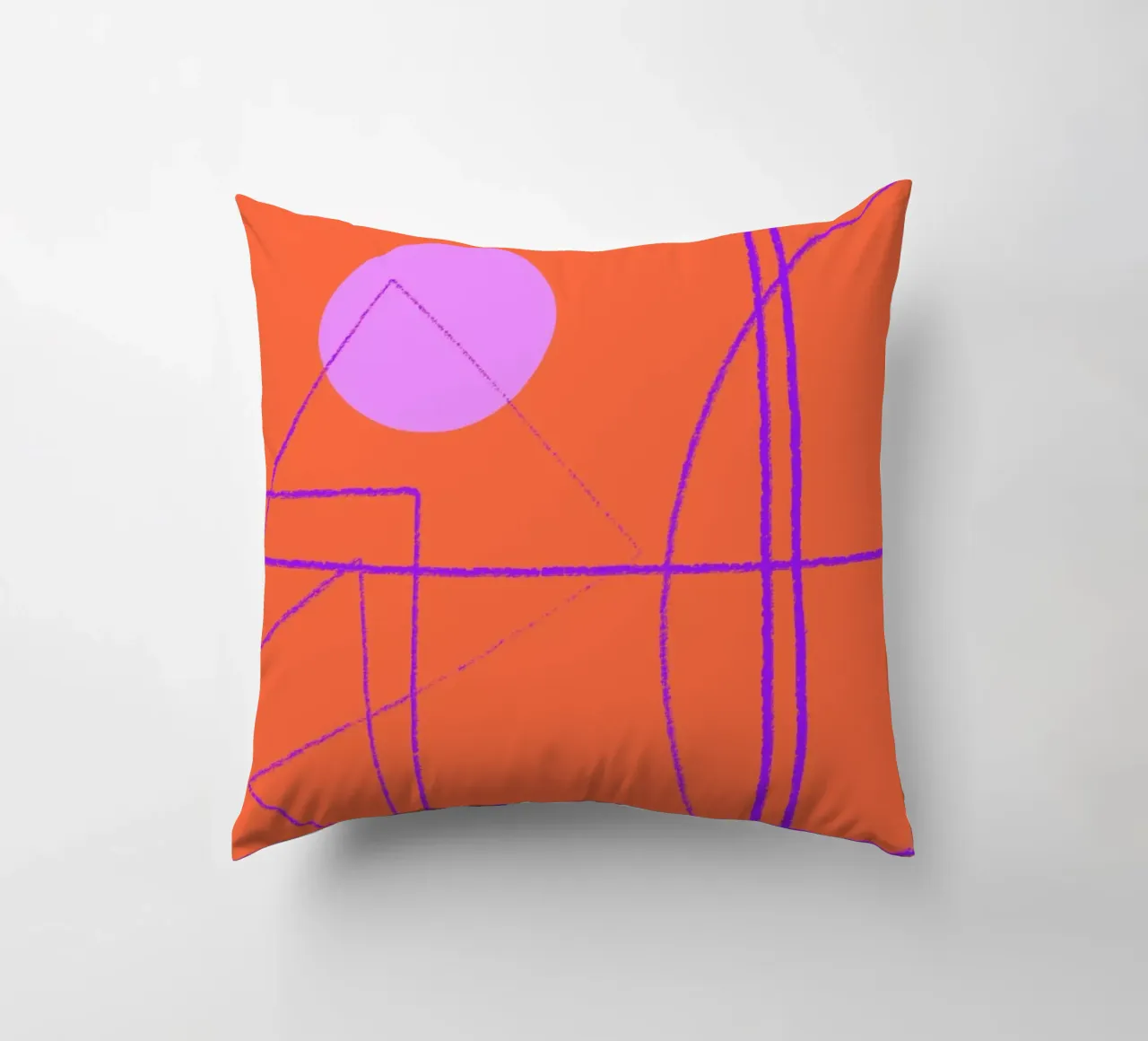 Angular Lines No 28 cuscino da treechild