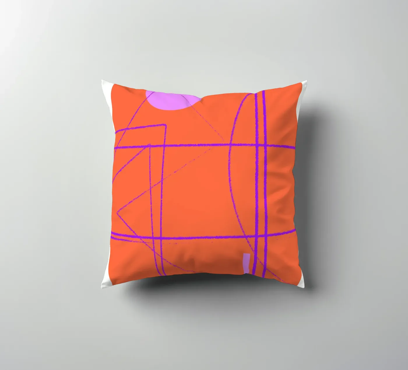 Angular Lines No 28 decorative cushion by treechild