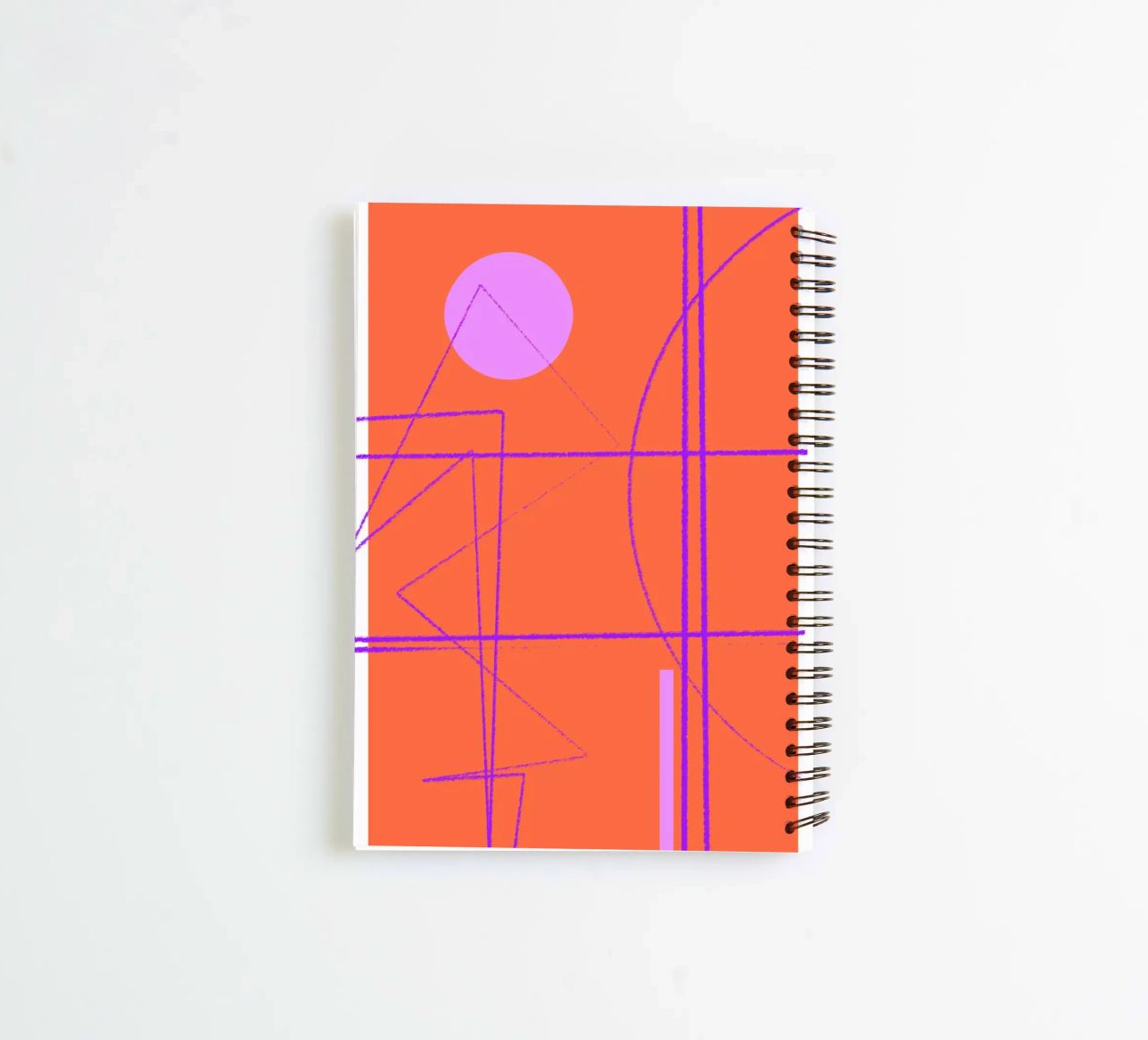 Angular Lines No 28 diario ad anelli da treechild
