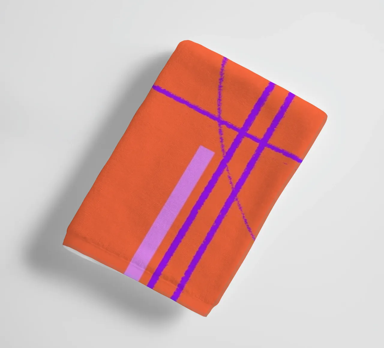 Angular Lines No 28 Handtuch von treechild