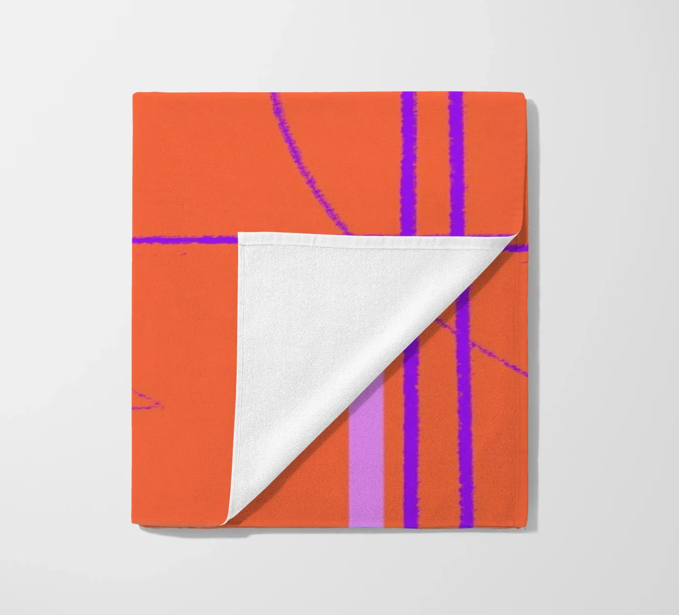 Angular Lines No 28 Strandtuch von treechild