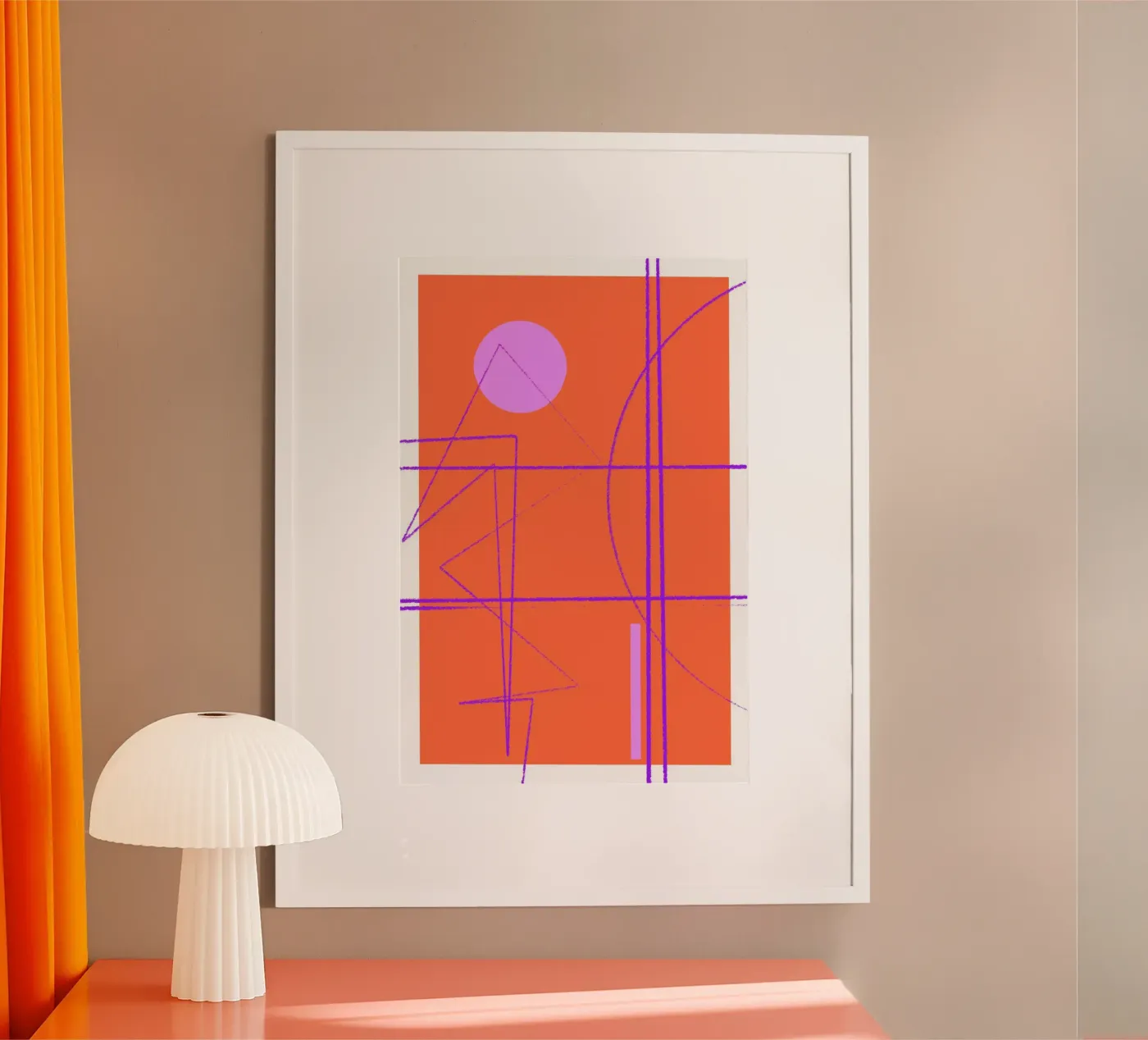Angular Lines No 28 Poster von treechild