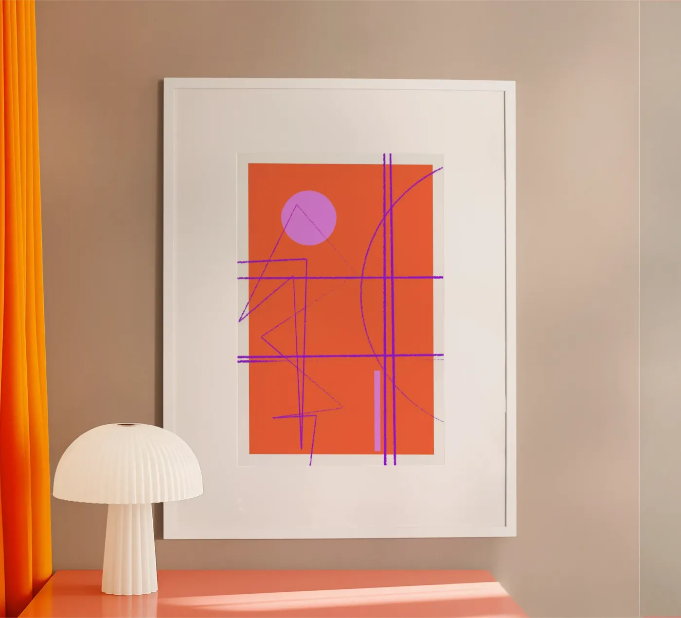 Angular Lines No 28 poster da treechild