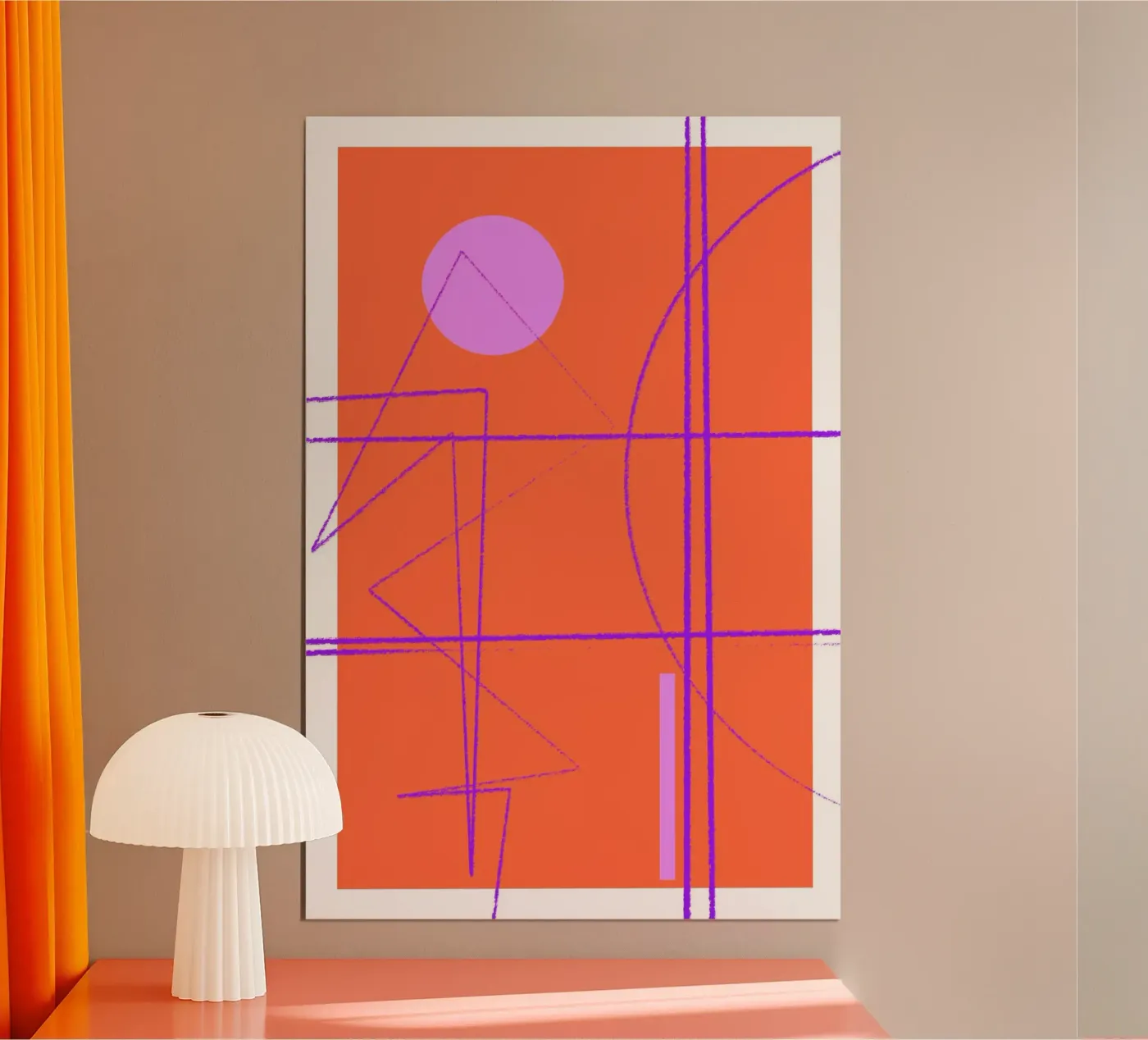 Angular Lines No 28 Poster von treechild
