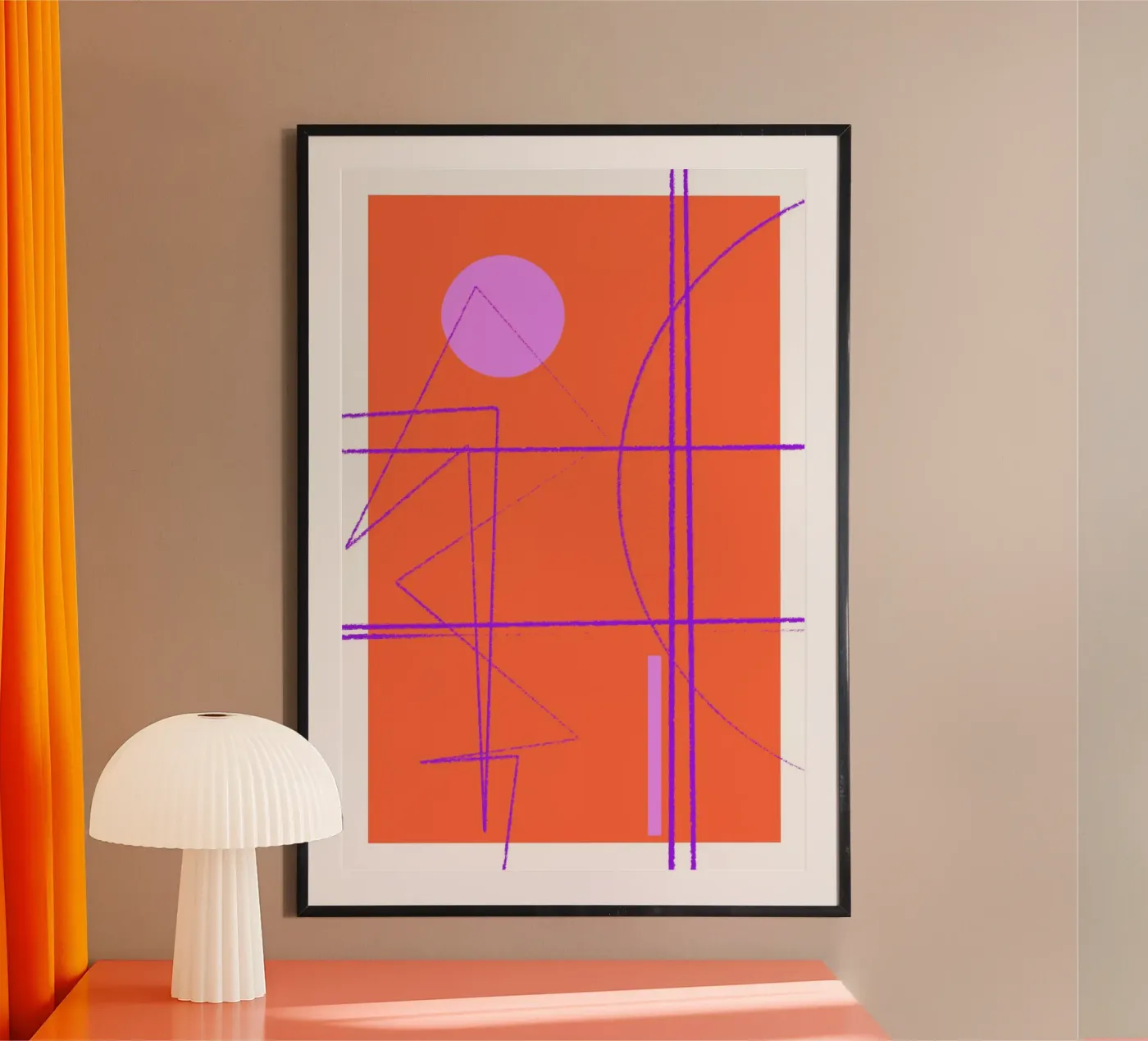 Angular Lines No 28 poster da treechild