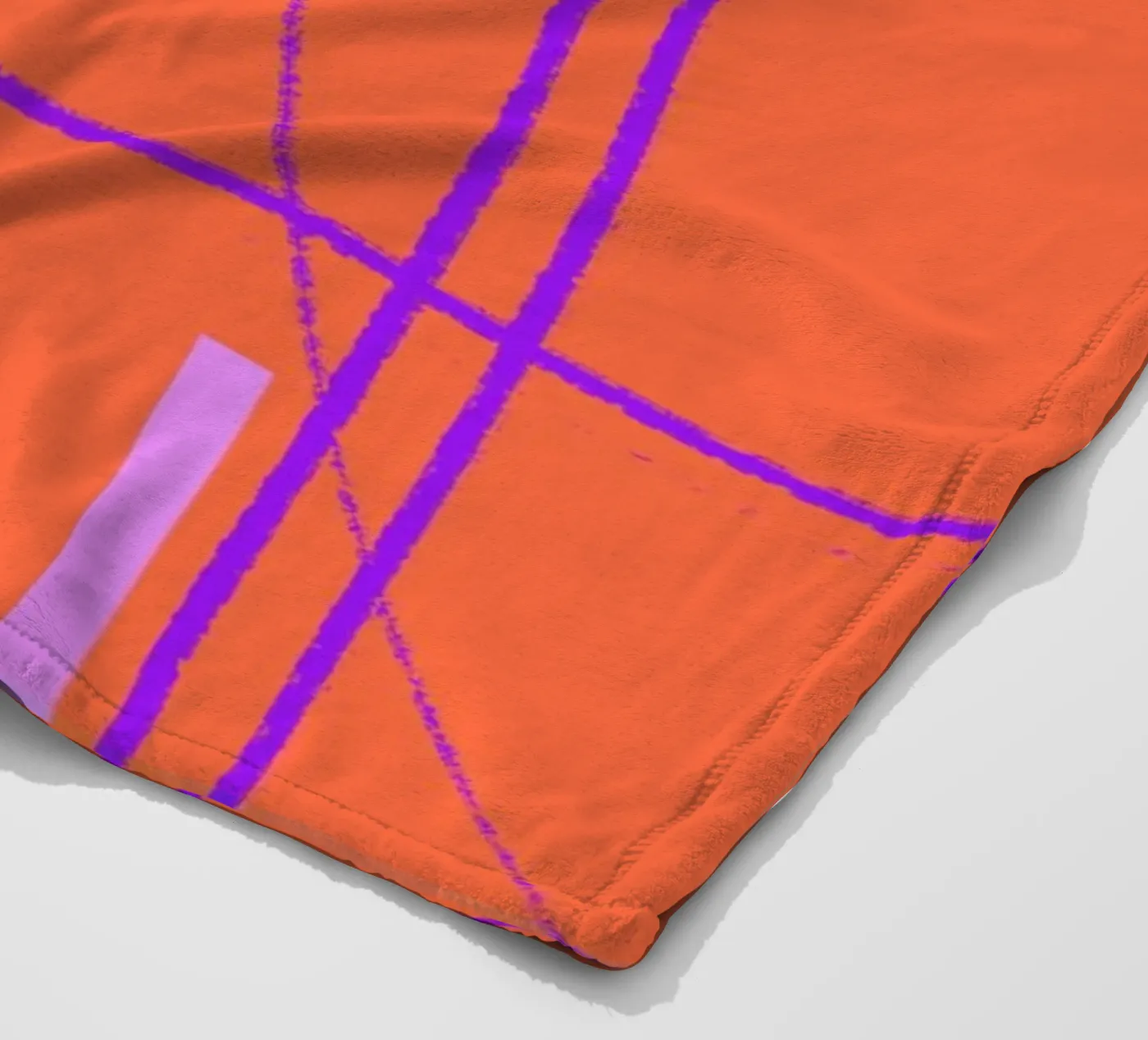 Angular Lines No 28 Fleecedecke von treechild