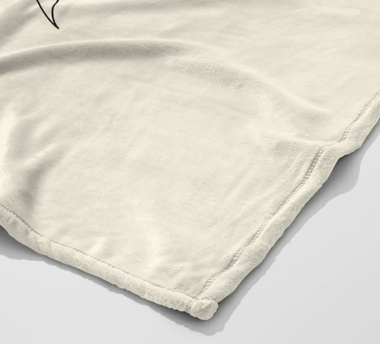 shape line leaf and bottle coperta in pile da carsa