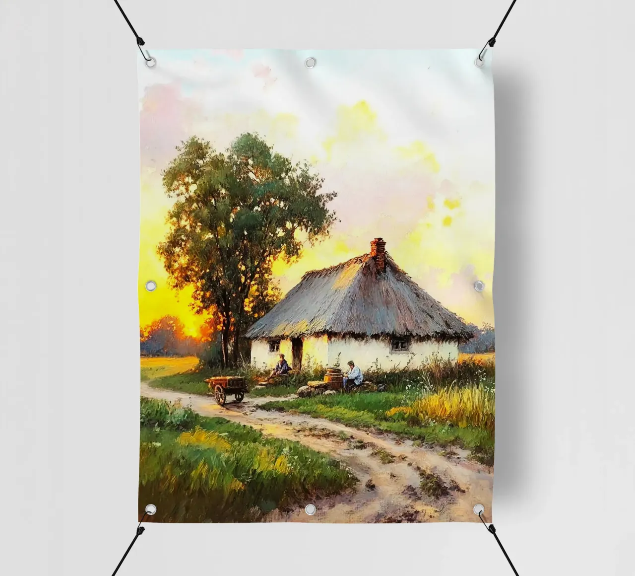 house with tree telo in pvc da carsa