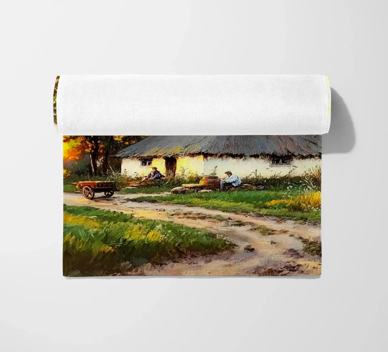 house with tree telo mare da carsa