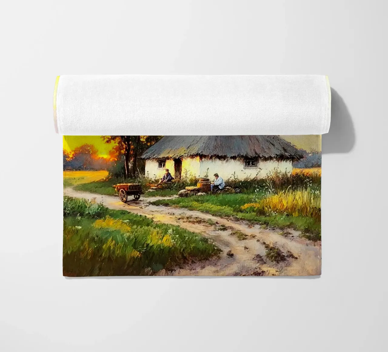 house with tree telo mare da carsa