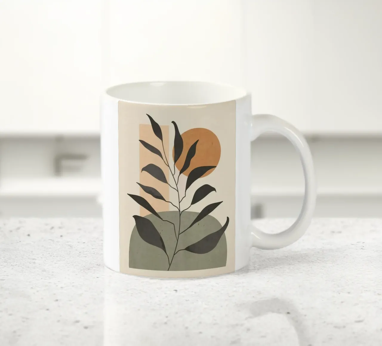 shape branch moon tazza in ceramica da kichin