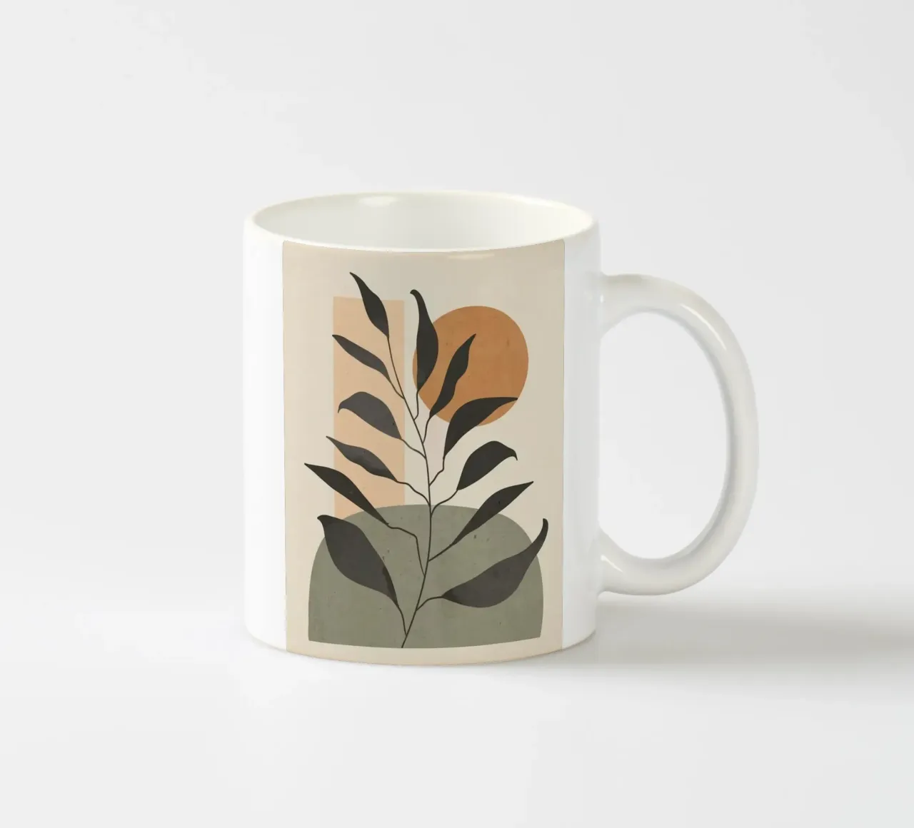 shape branch moon tazza in ceramica da kichin