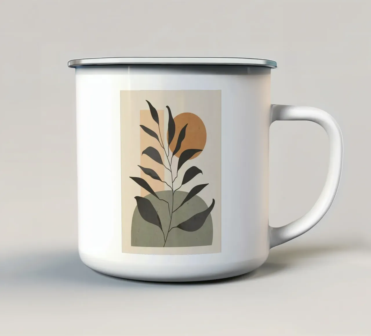 shape branch moon tazza in smalto da kichin