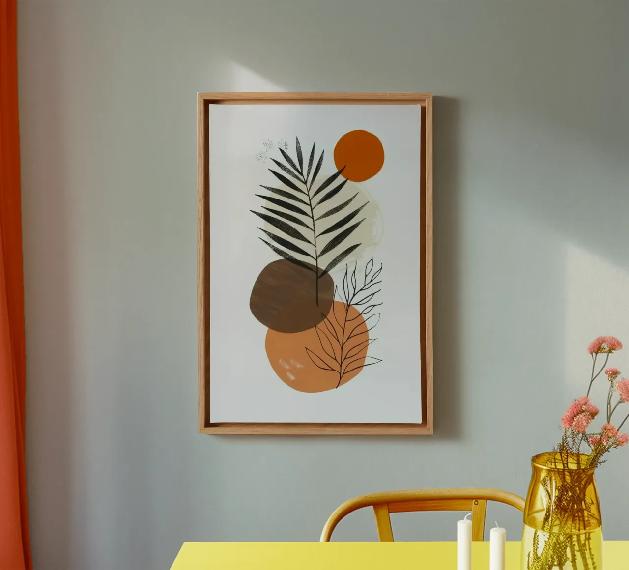 shape line branchs tela con Cornice a cassetta da lifeline