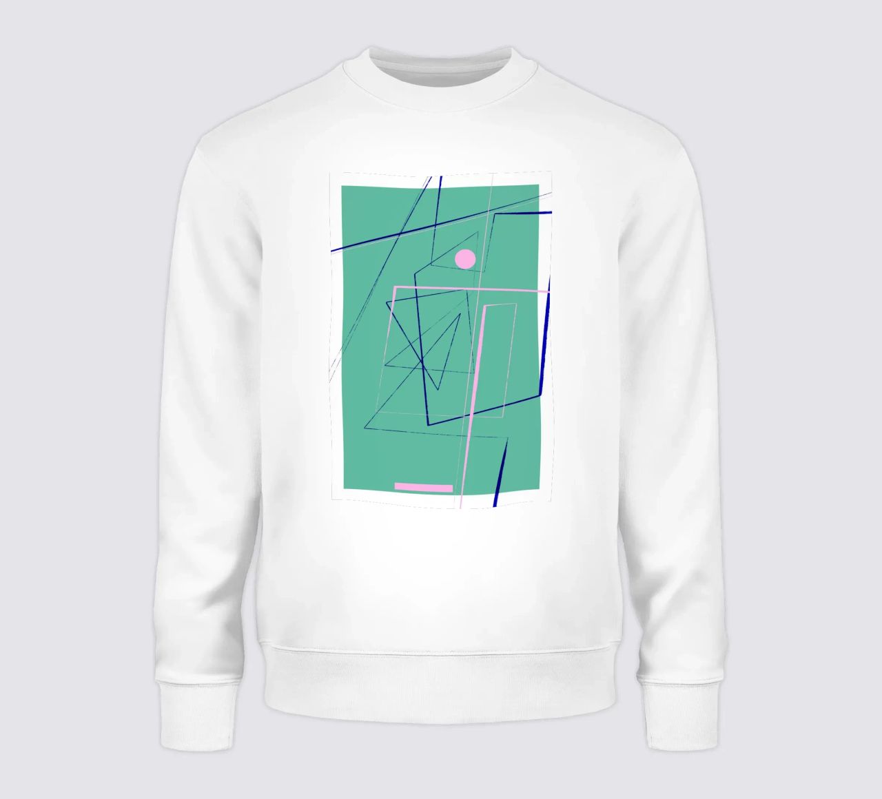 Angular Lines No 24 felpa da treechild