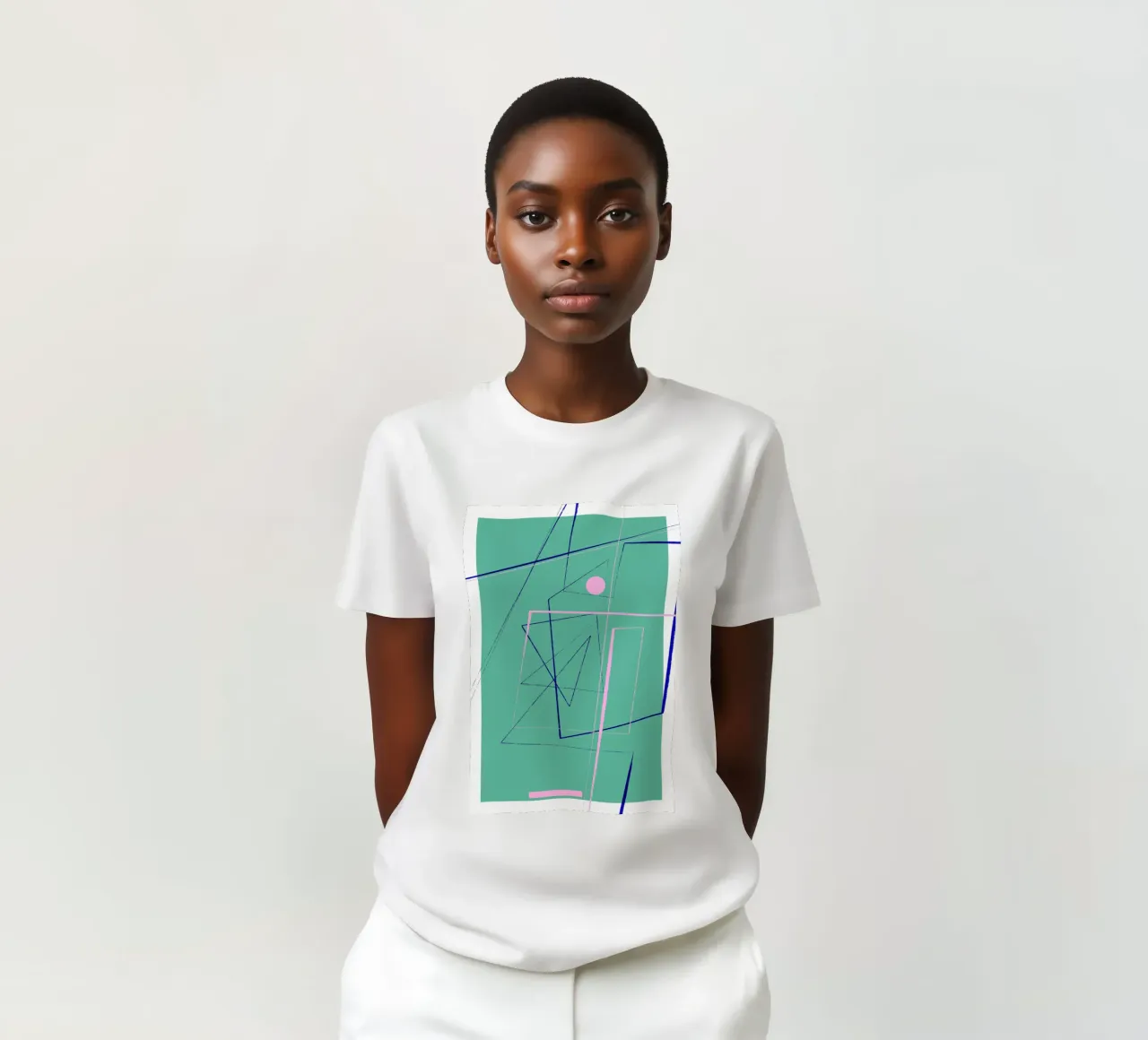 Angular Lines No 24 t-shirt da treechild