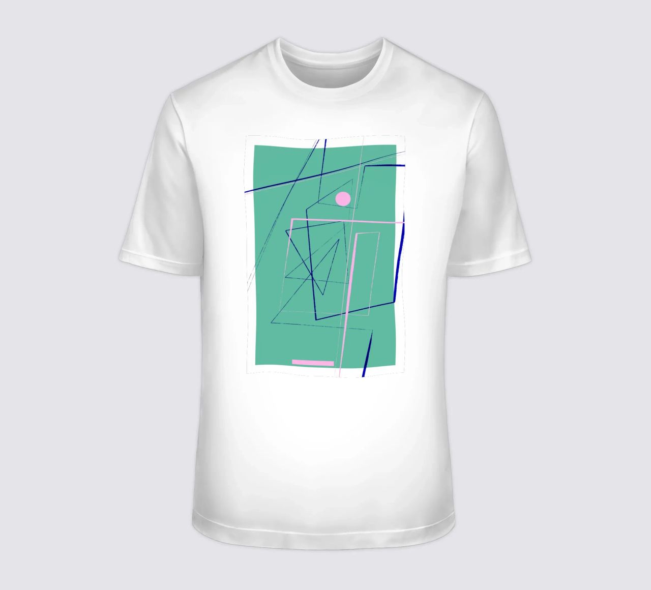 Angular Lines No 24 t-shirt da treechild