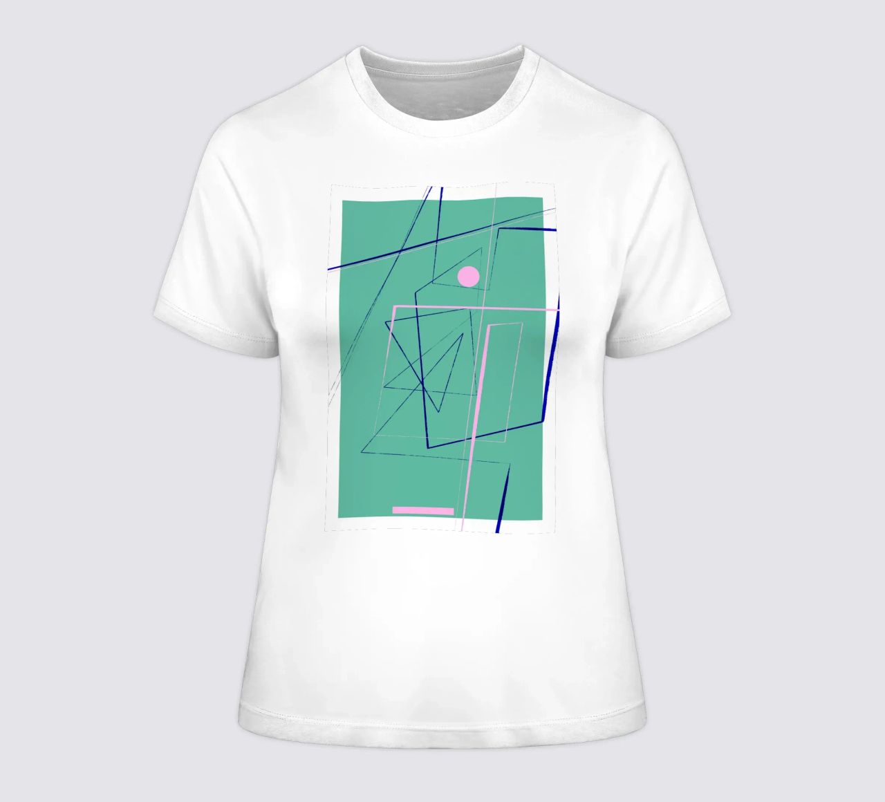 Angular Lines No 24 t-shirt da donna da treechild