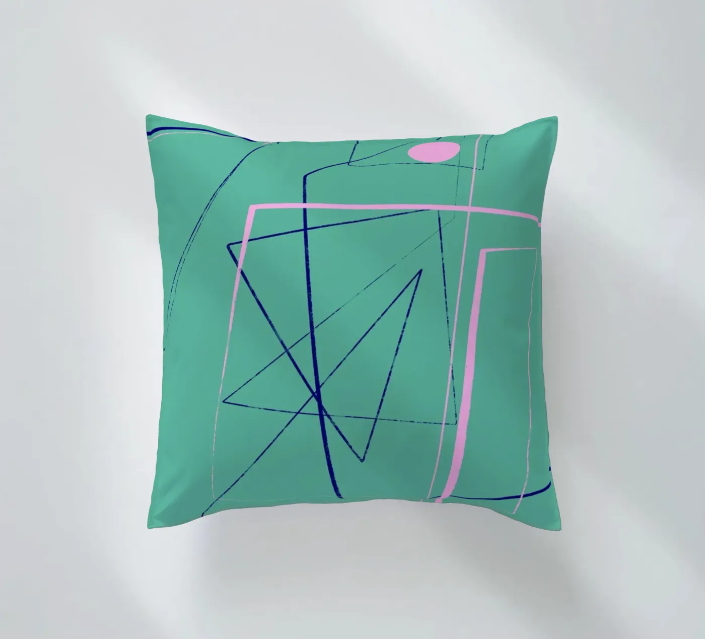 Angular Lines No 24 Kissen von treechild