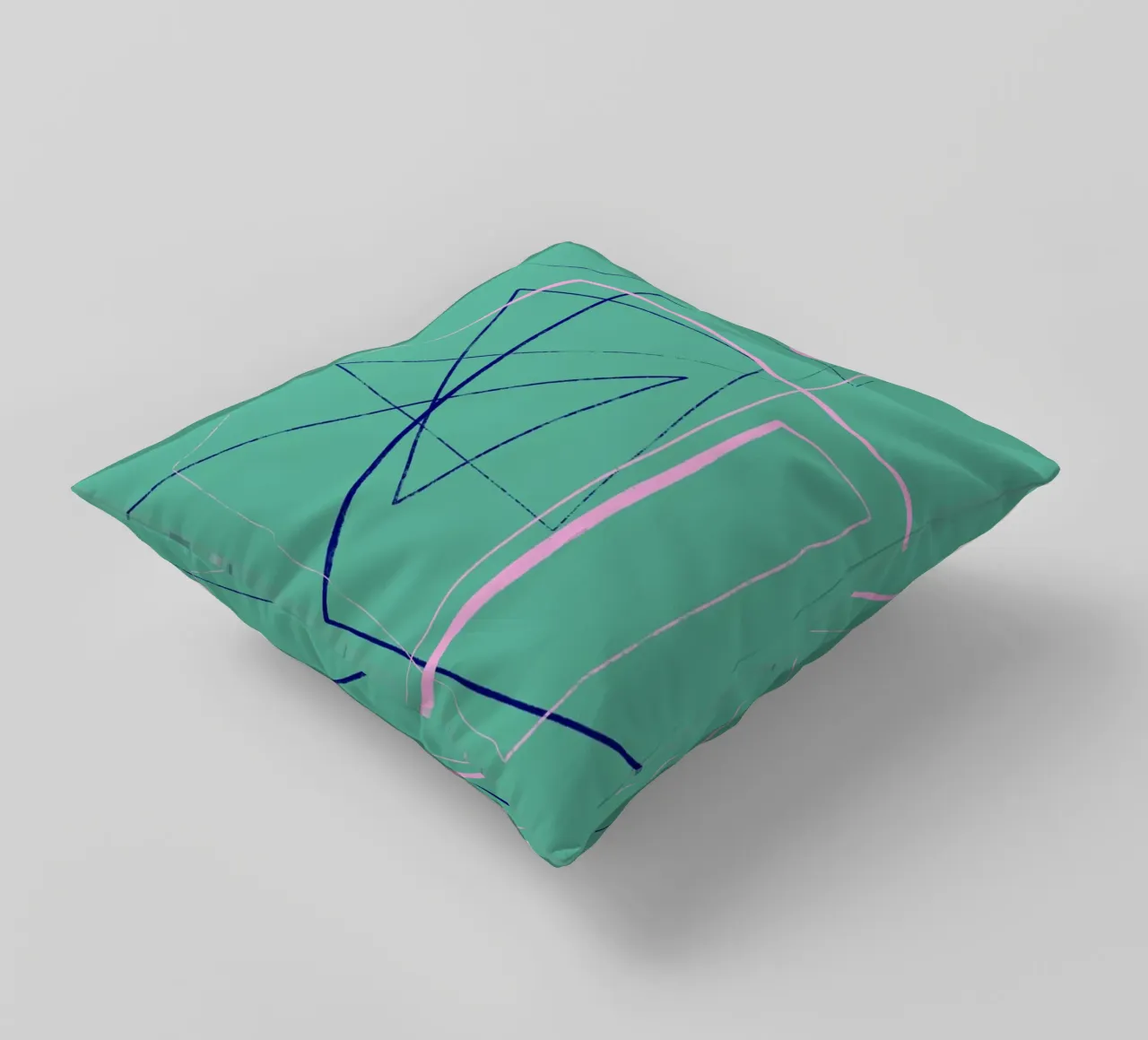 Angular Lines No 24 cuscino da treechild