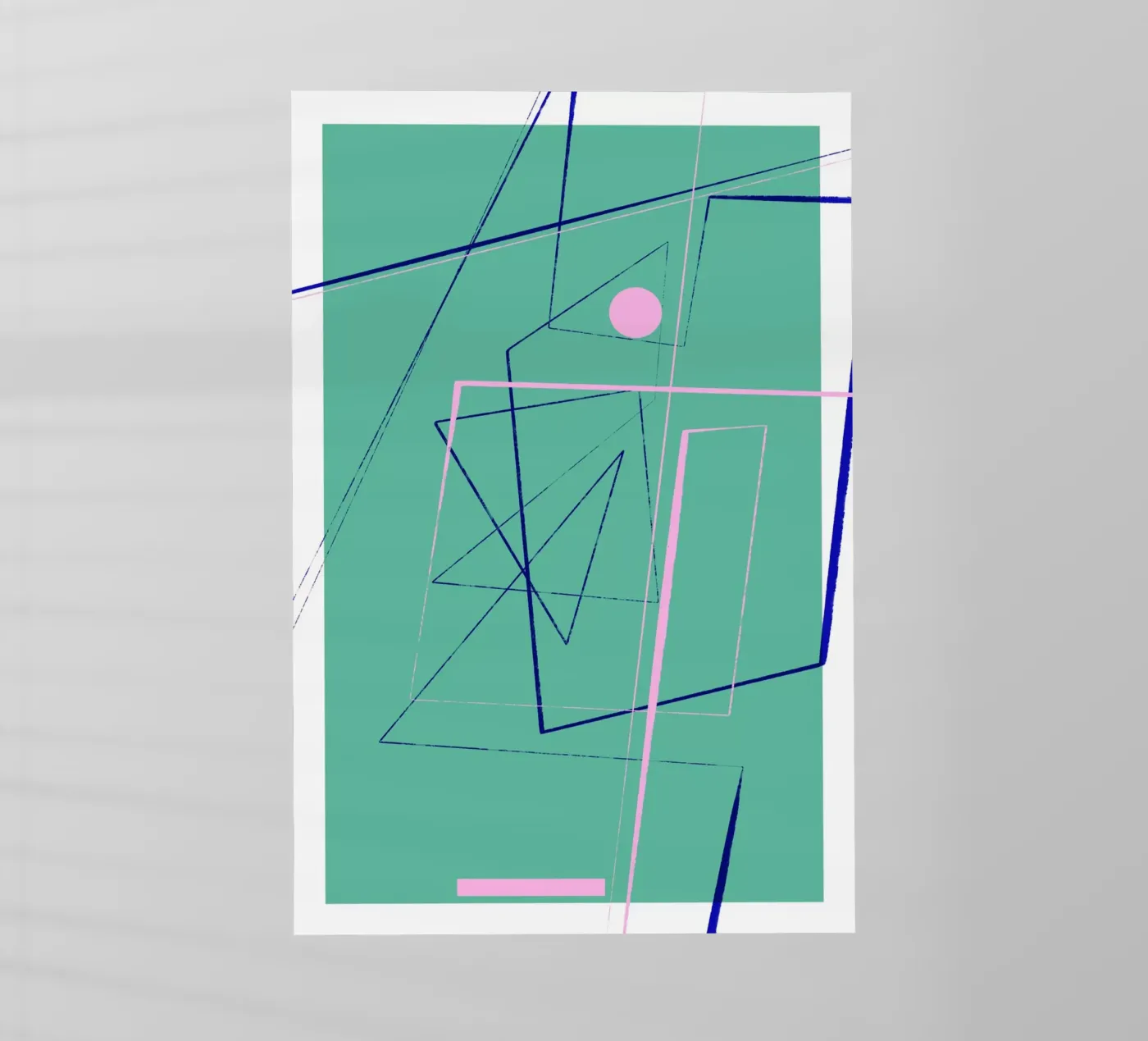 Angular Lines No 24 backlit folie van treechild