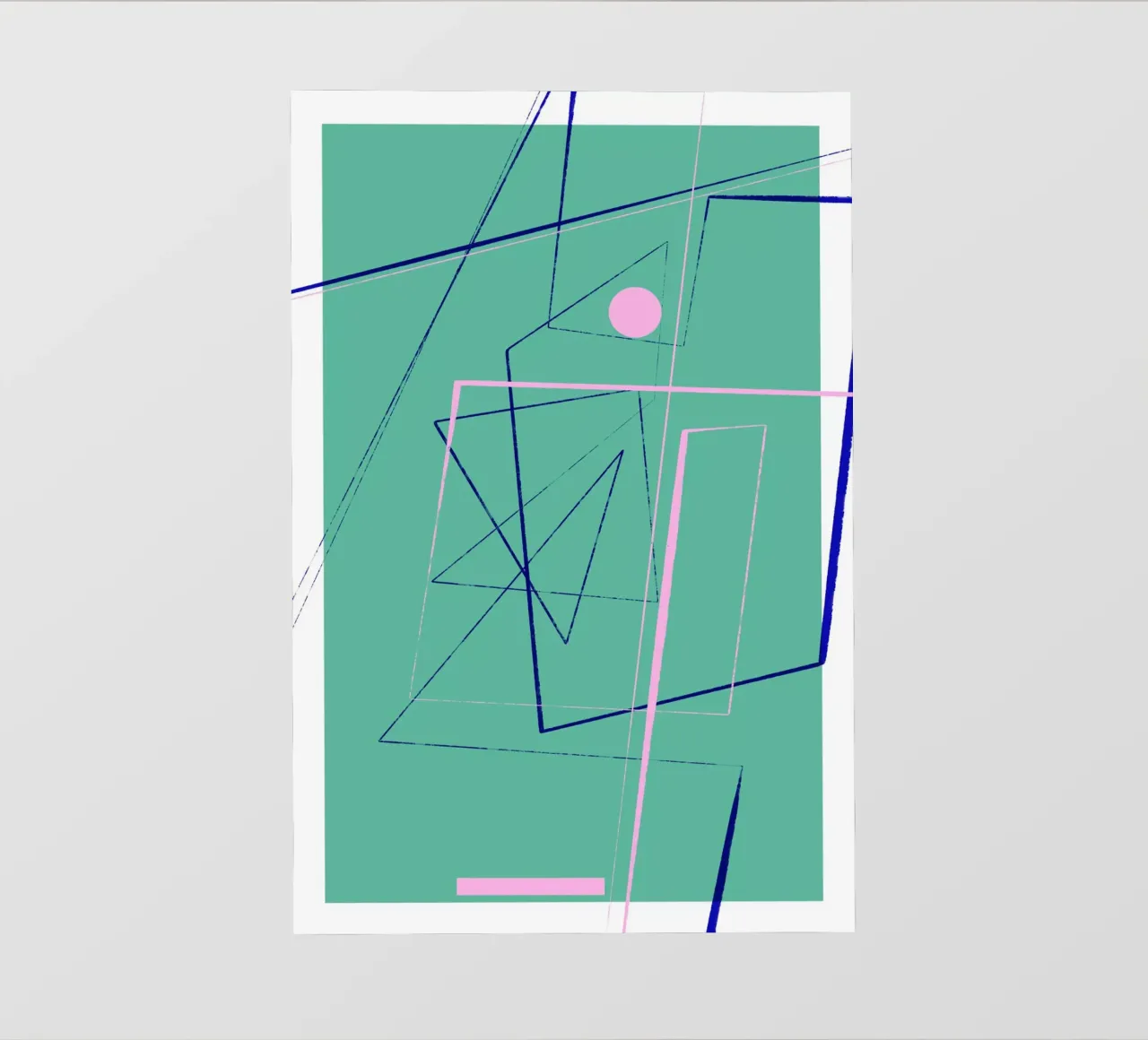 Angular Lines No 24 Backlit Folie von treechild