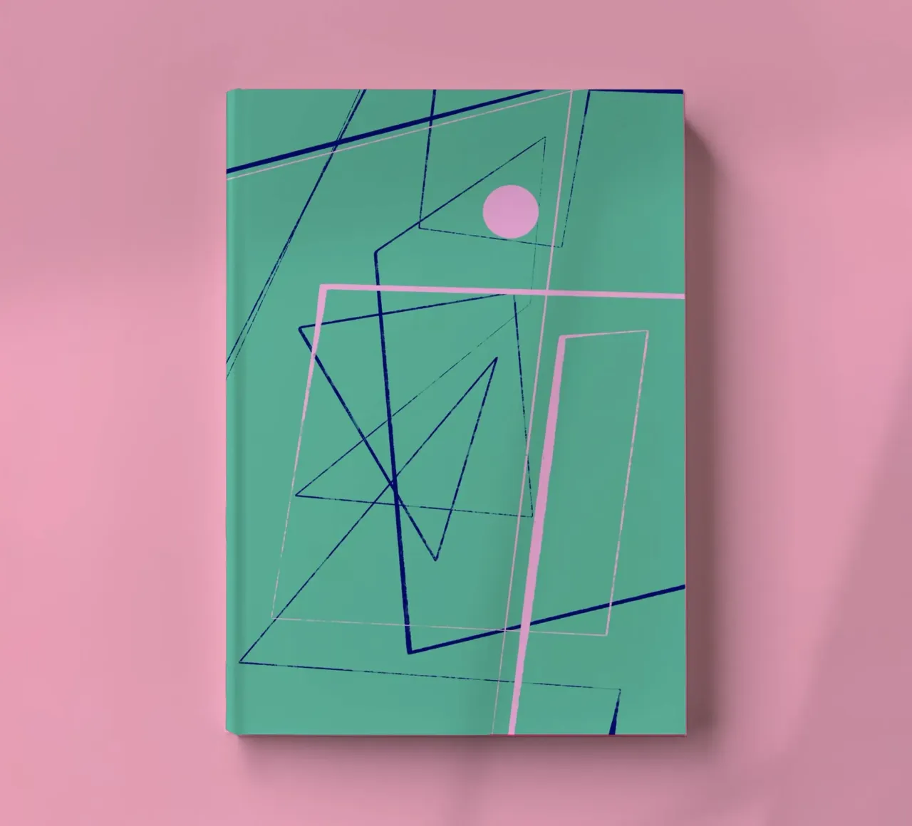 Angular Lines No 24 Notizbuch von treechild