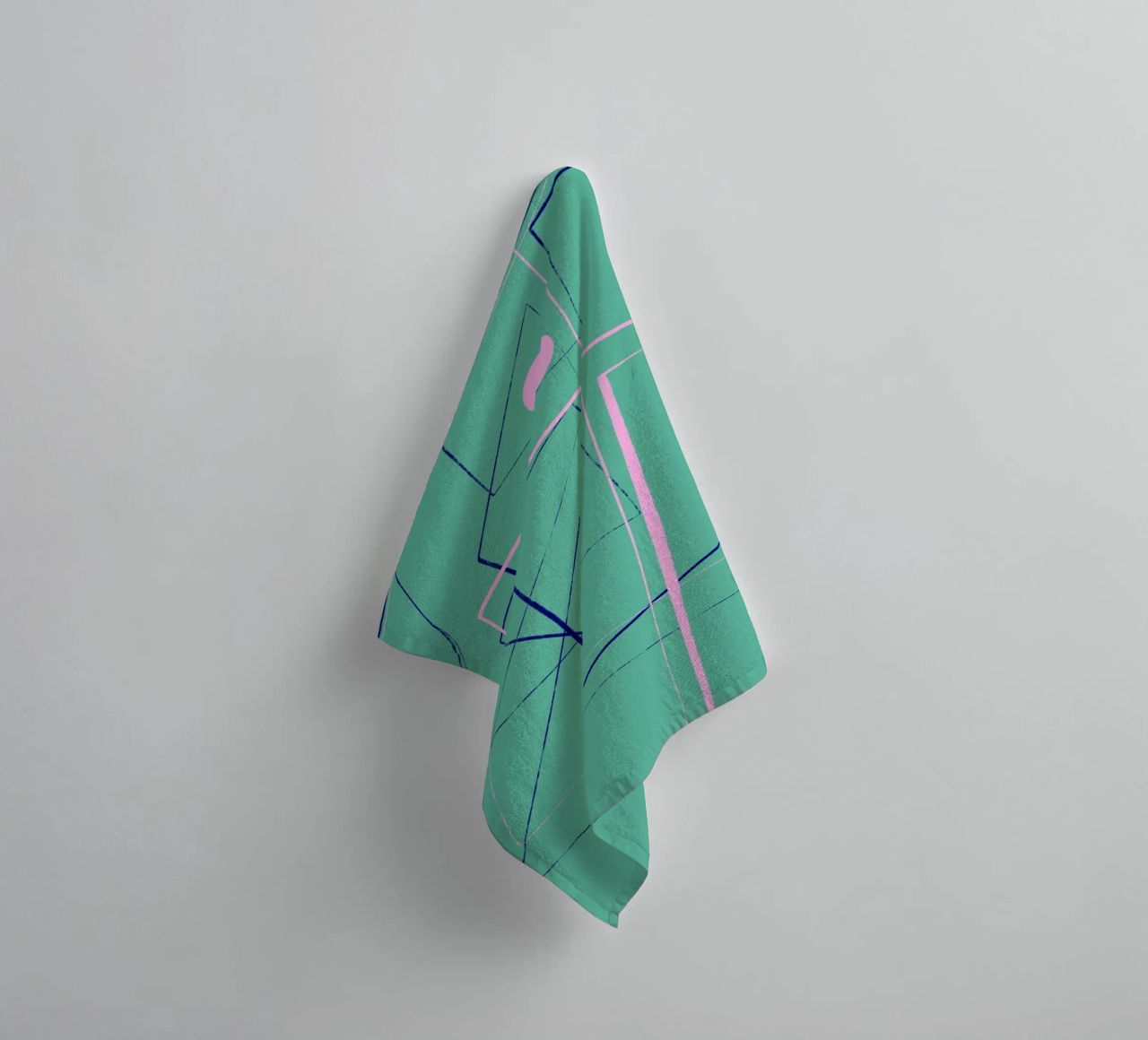 Angular Lines No 24 serviette de bain de treechild