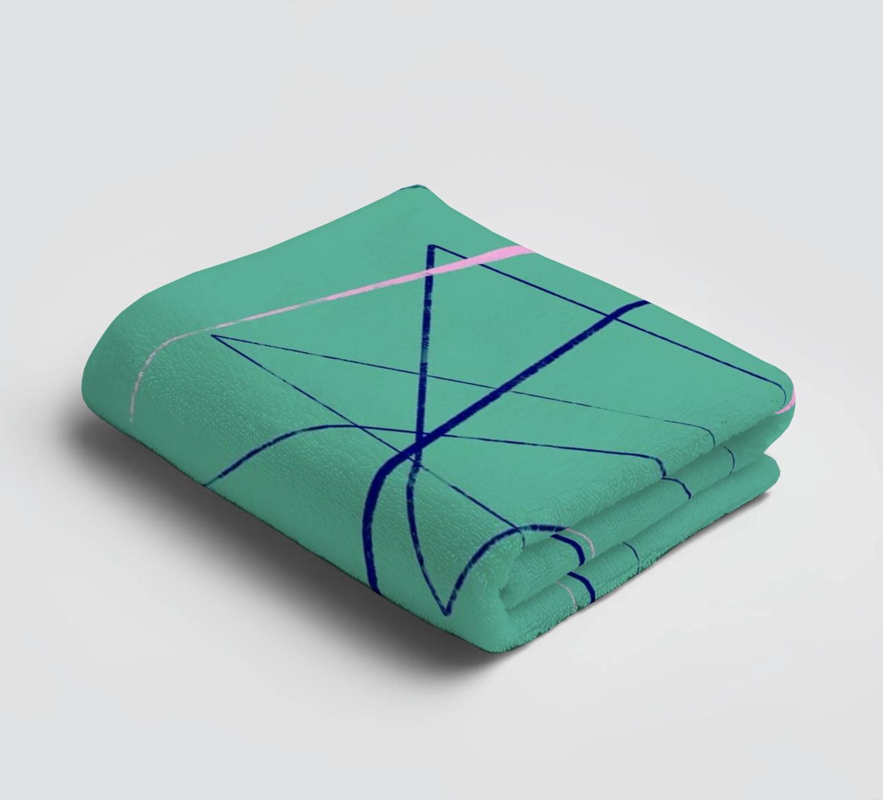 Angular Lines No 24 serviette de bain de treechild