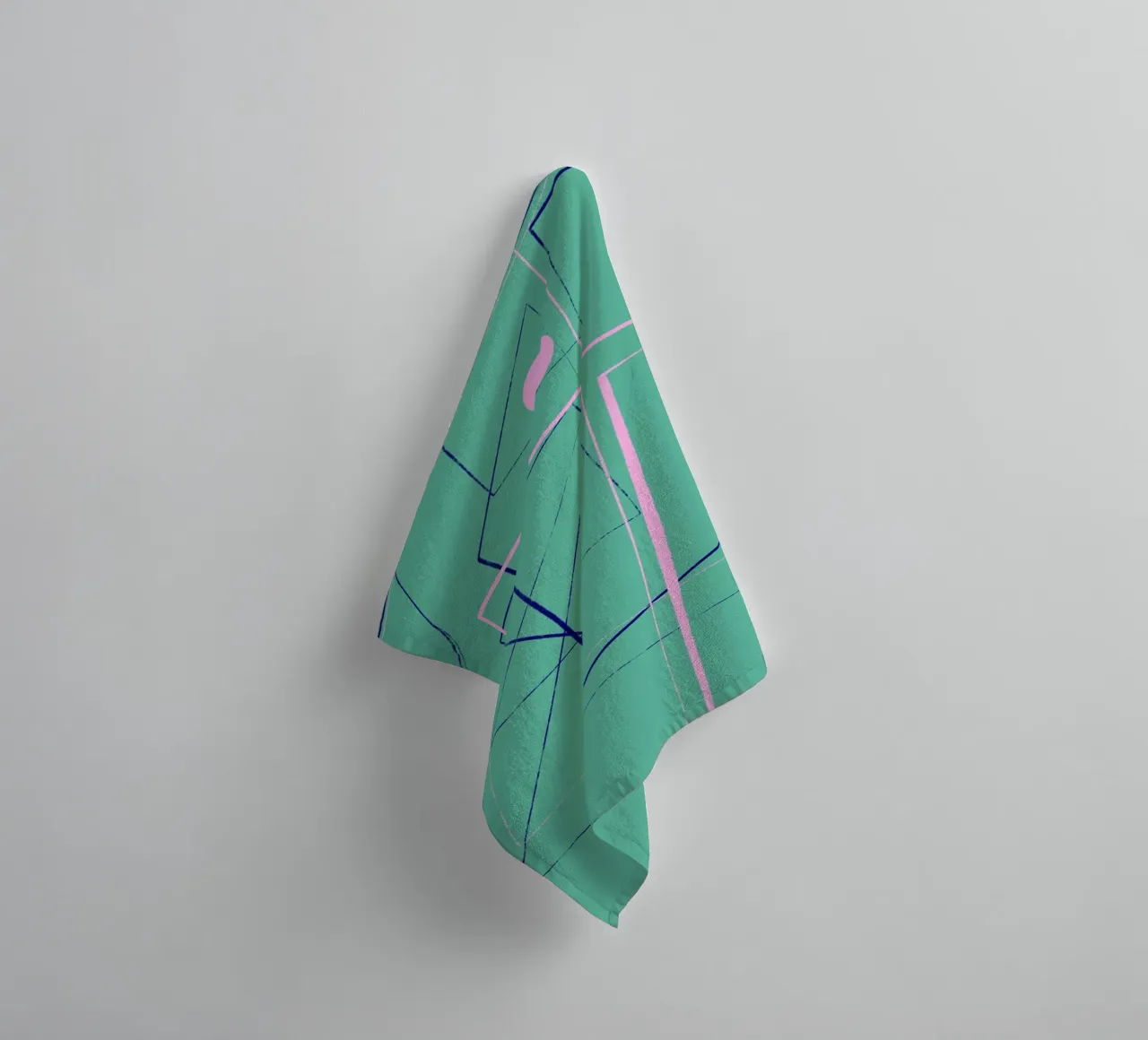 Angular Lines No 24 serviette de bain de treechild