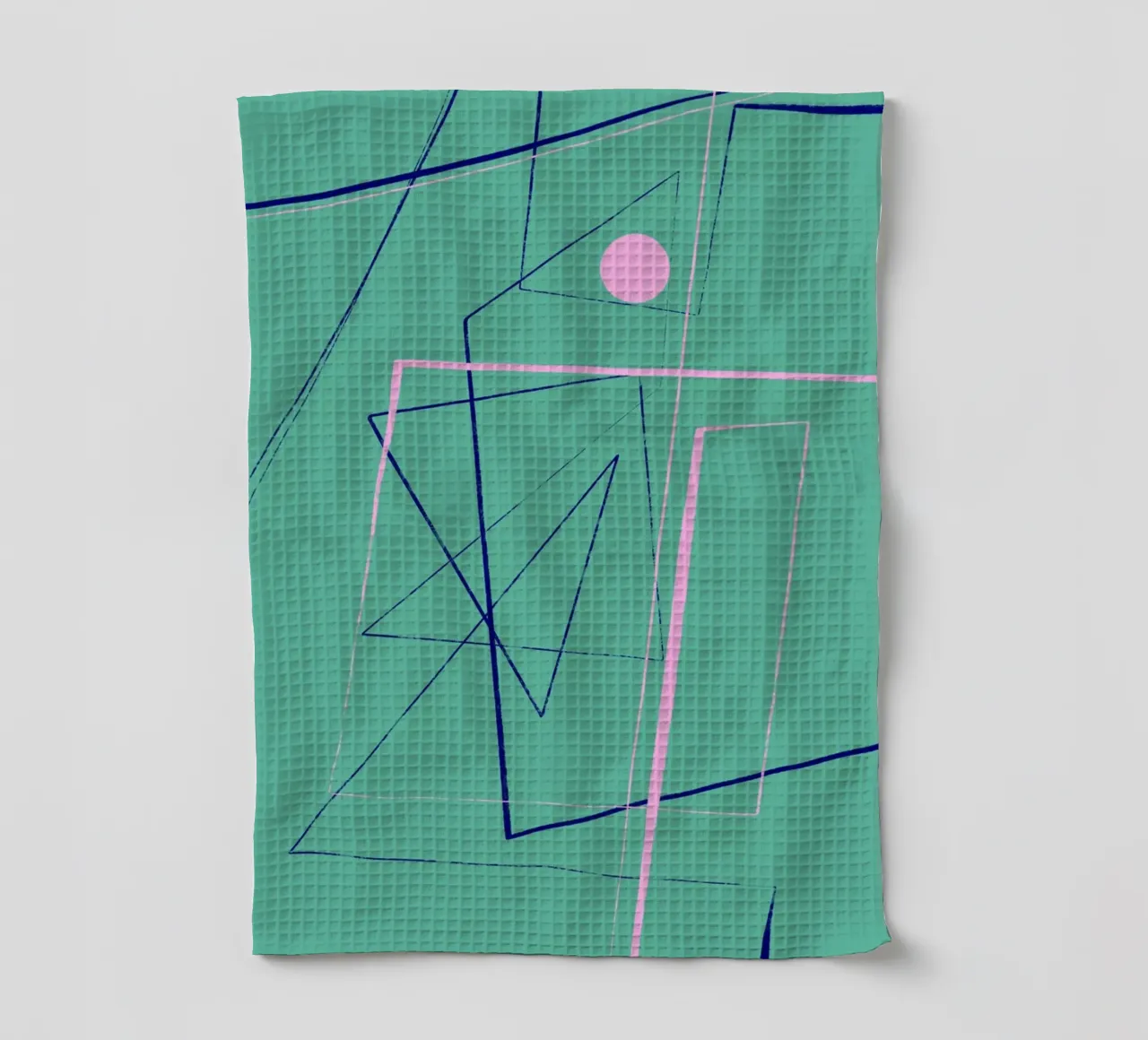 Angular Lines No 24 Geschirrtuch von treechild