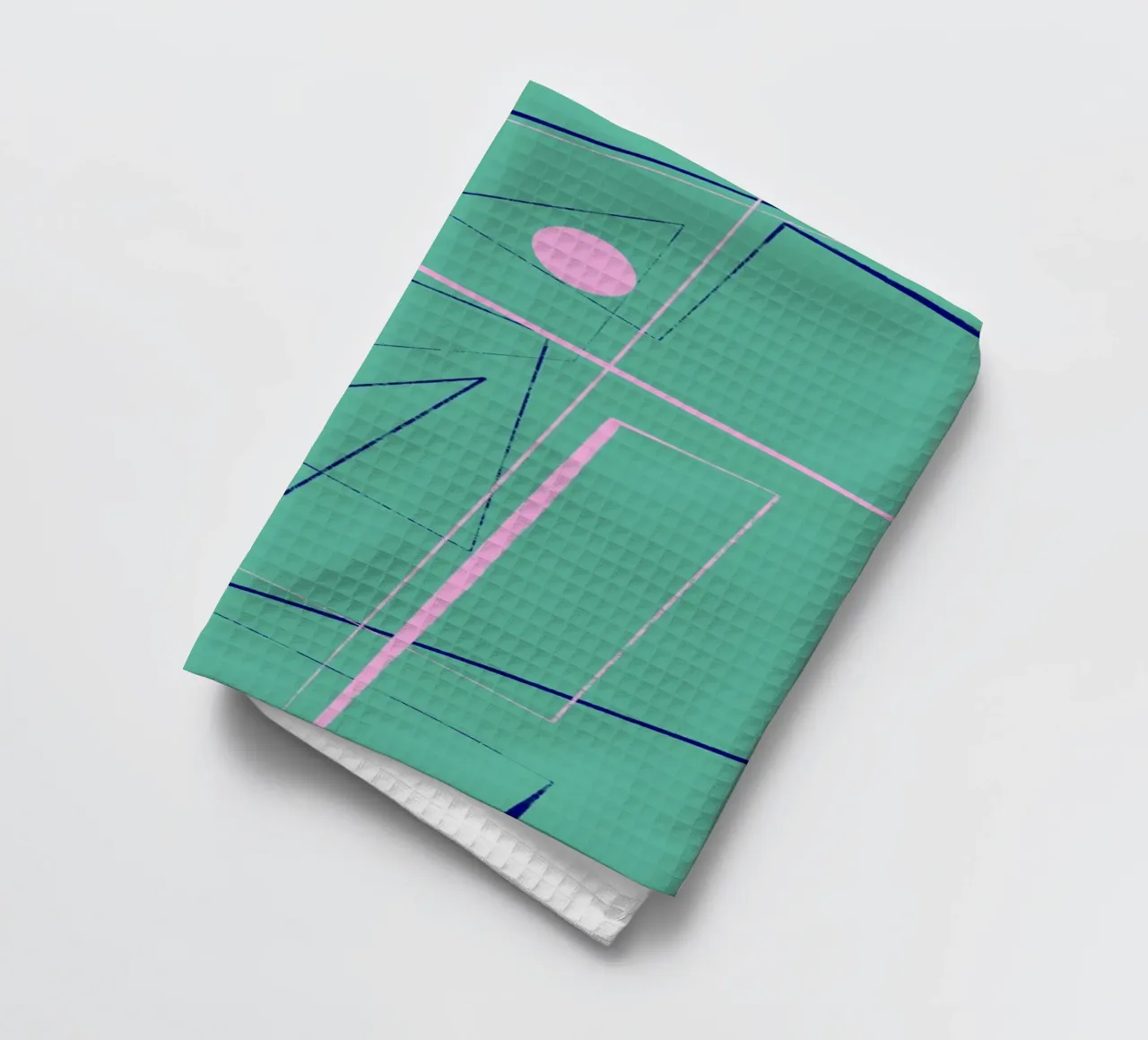 Angular Lines No 24 Geschirrtuch von treechild