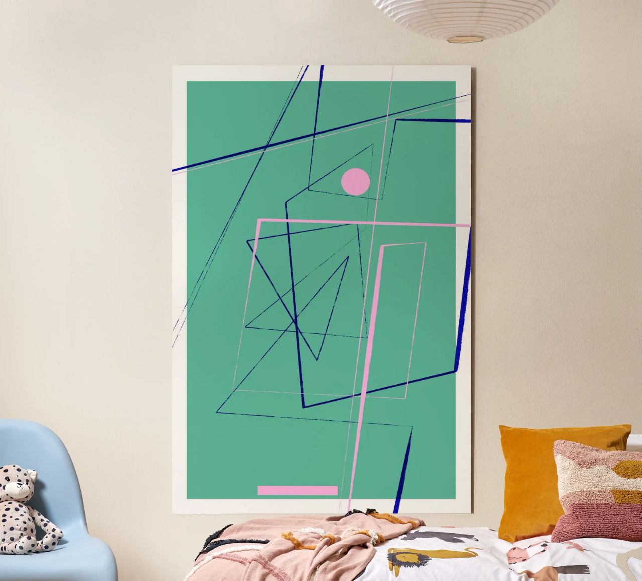 Angular Lines No 24 alluminio dibond da treechild