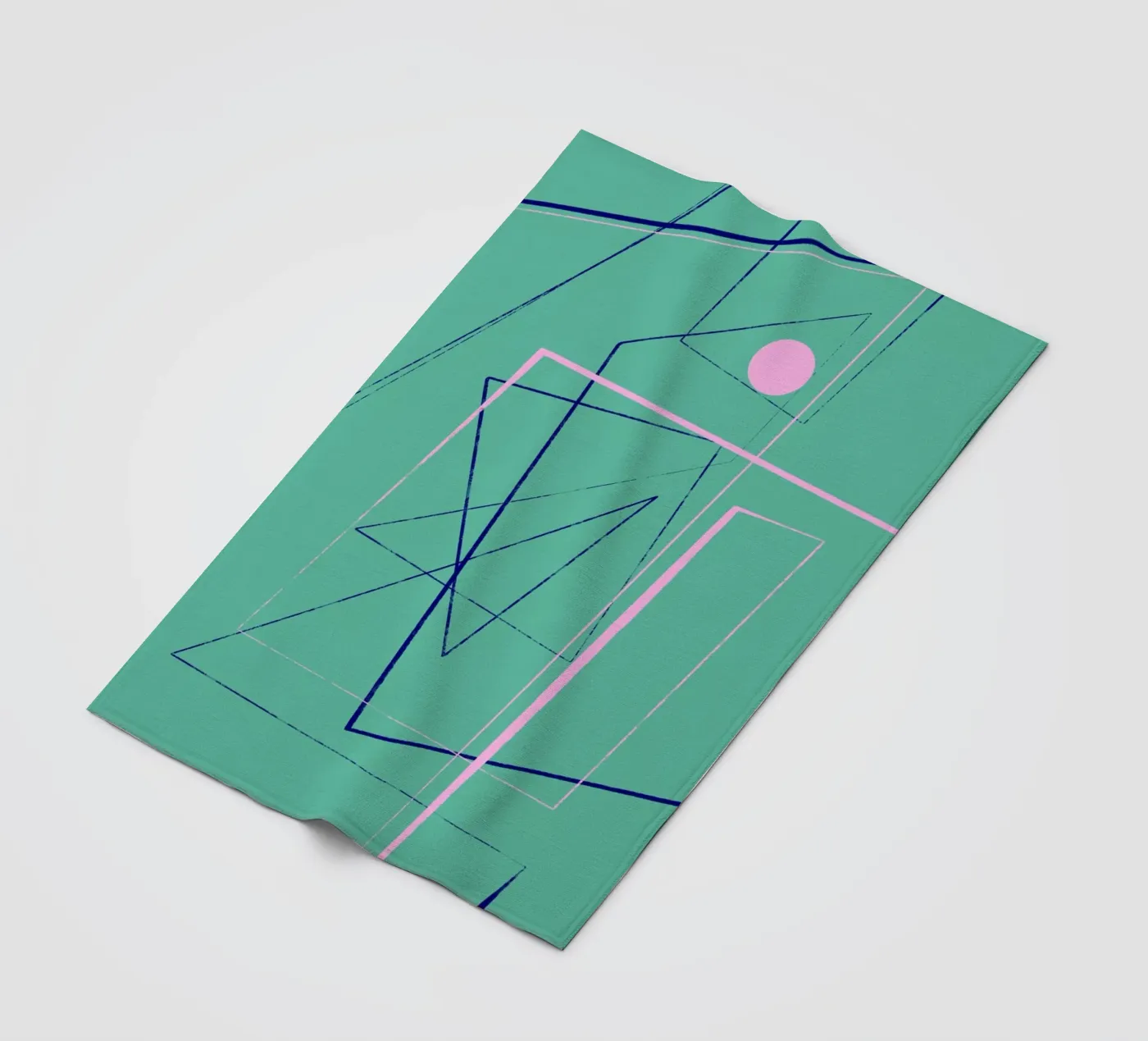 Angular Lines No 24 plaid polaire de treechild