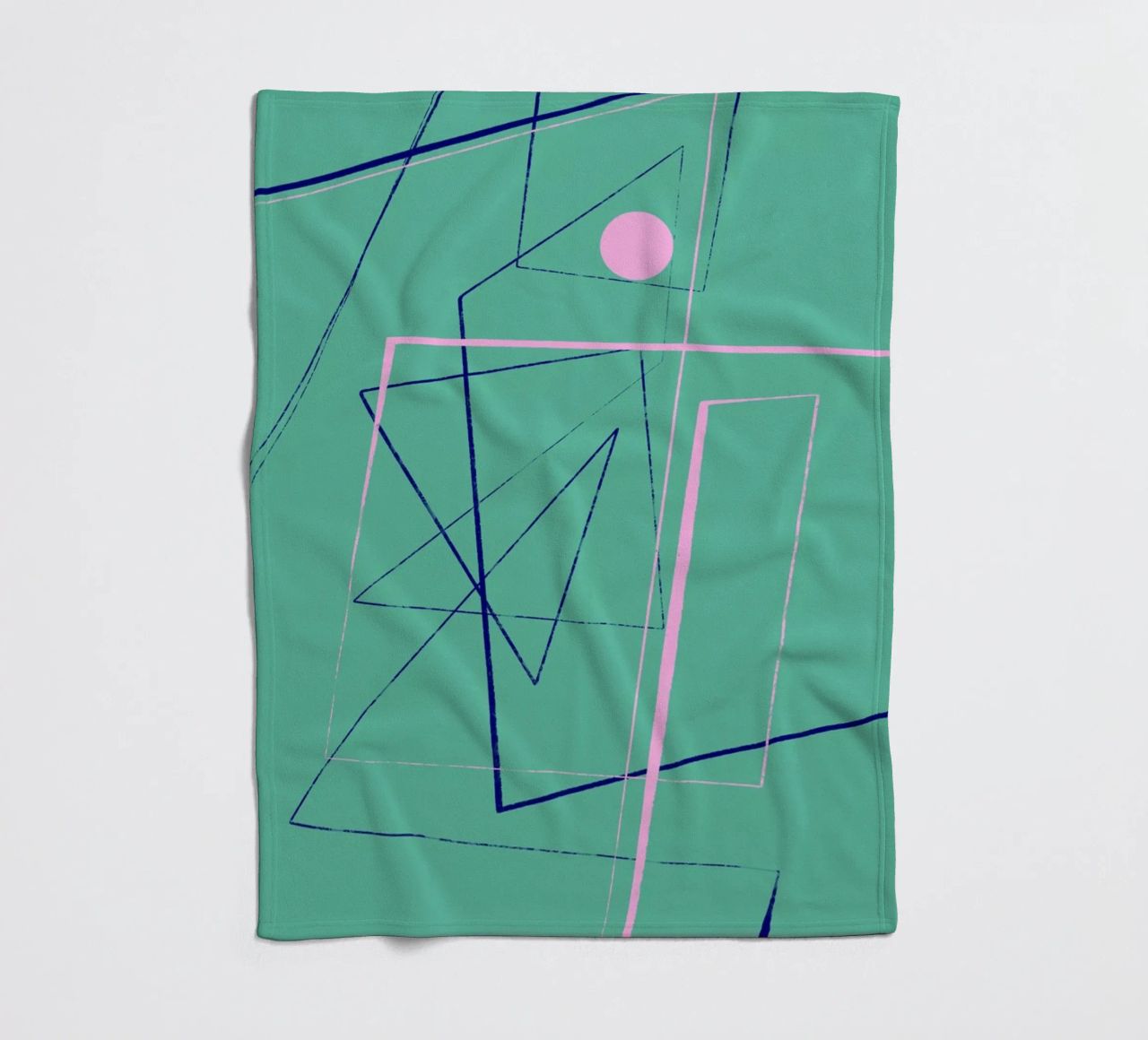 Angular Lines No 24 coperta in pile da treechild