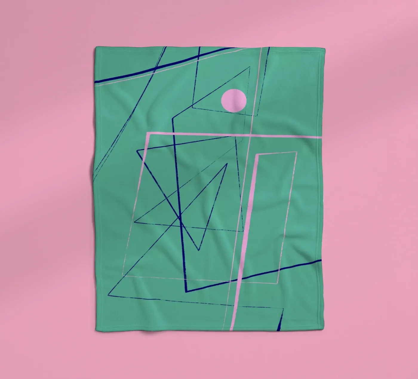 Angular Lines No 24 plaid polaire de treechild