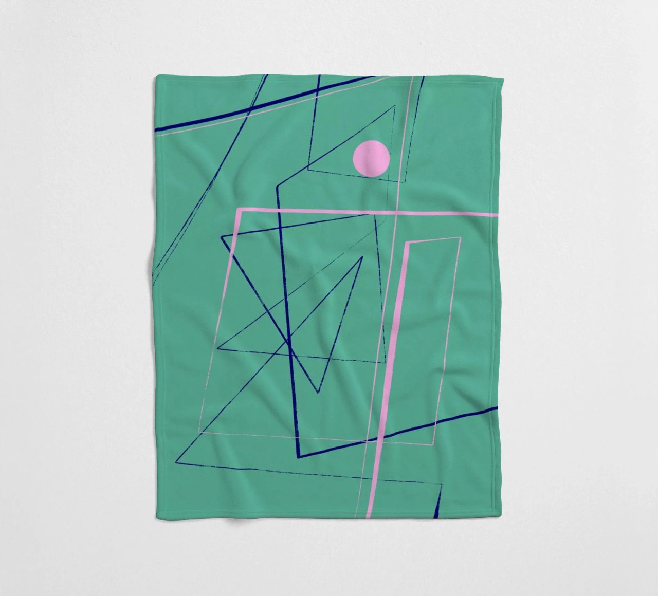 Angular Lines No 24 coperta in pile da treechild