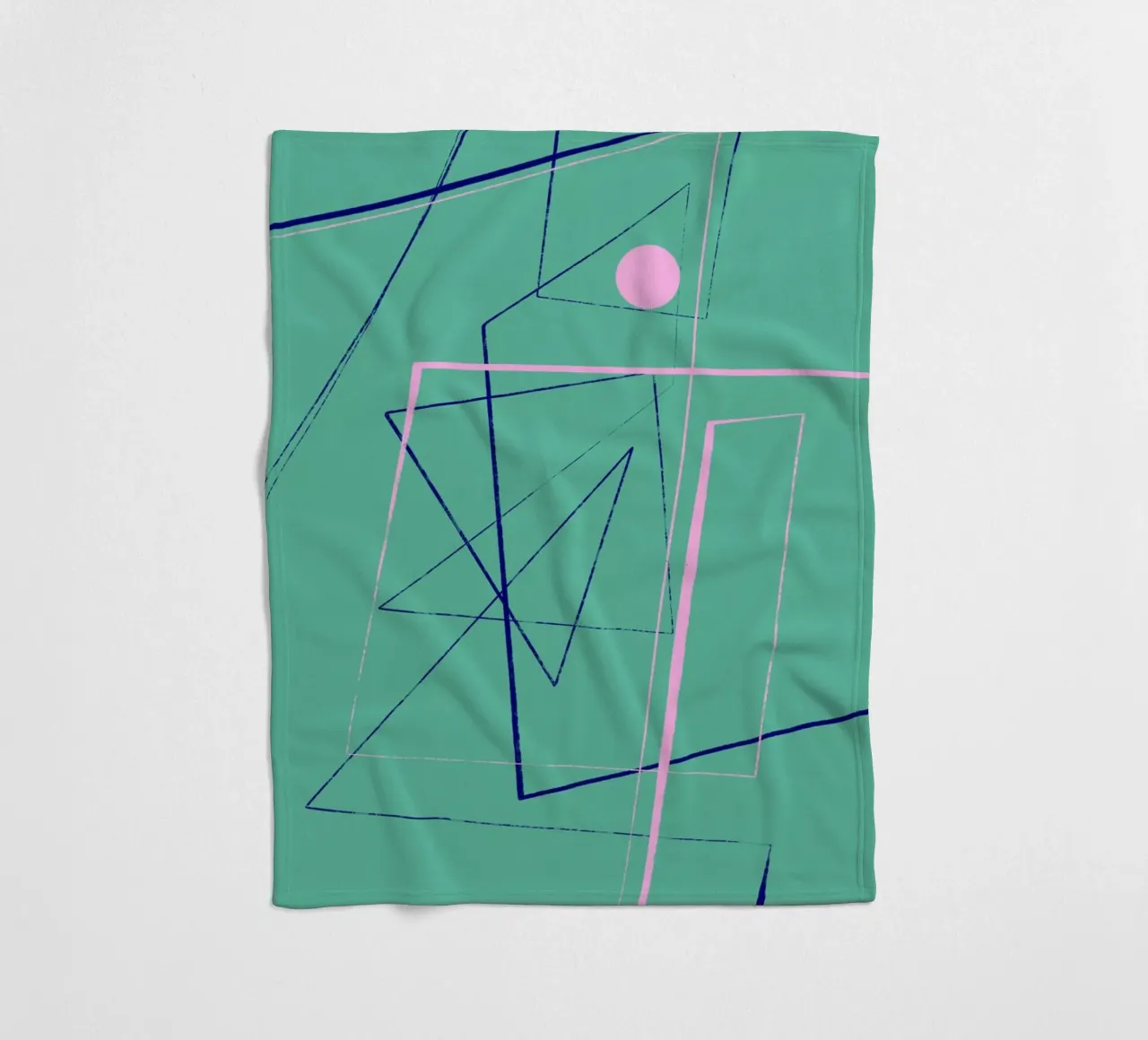 Angular Lines No 24 plaid polaire de treechild
