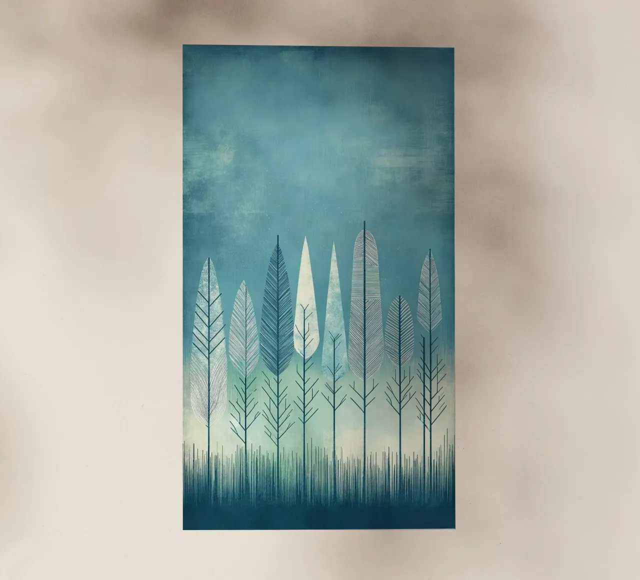 forest minimal pellicola backlit da lifeline