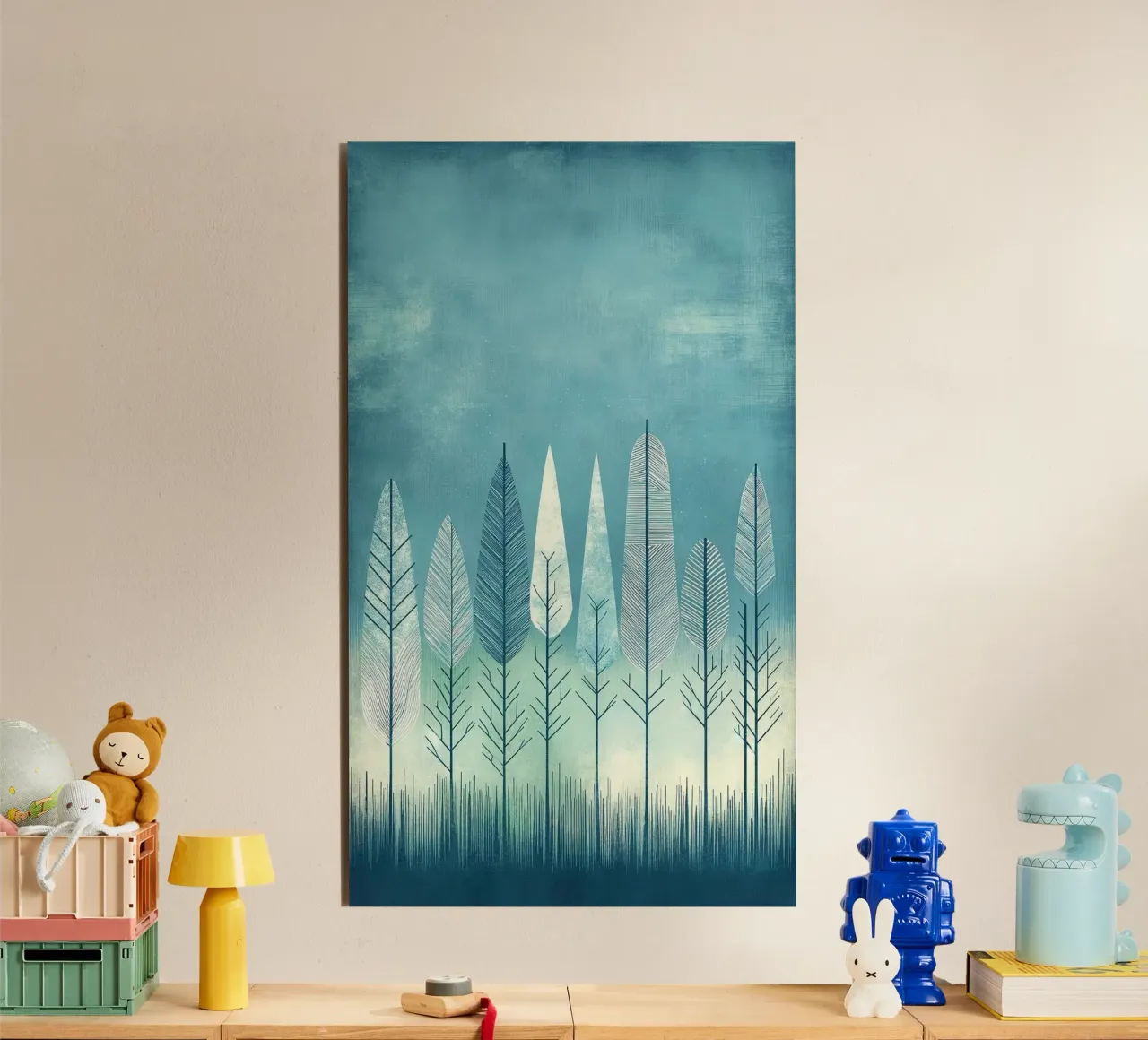 forest minimal alluminio dibond da lifeline