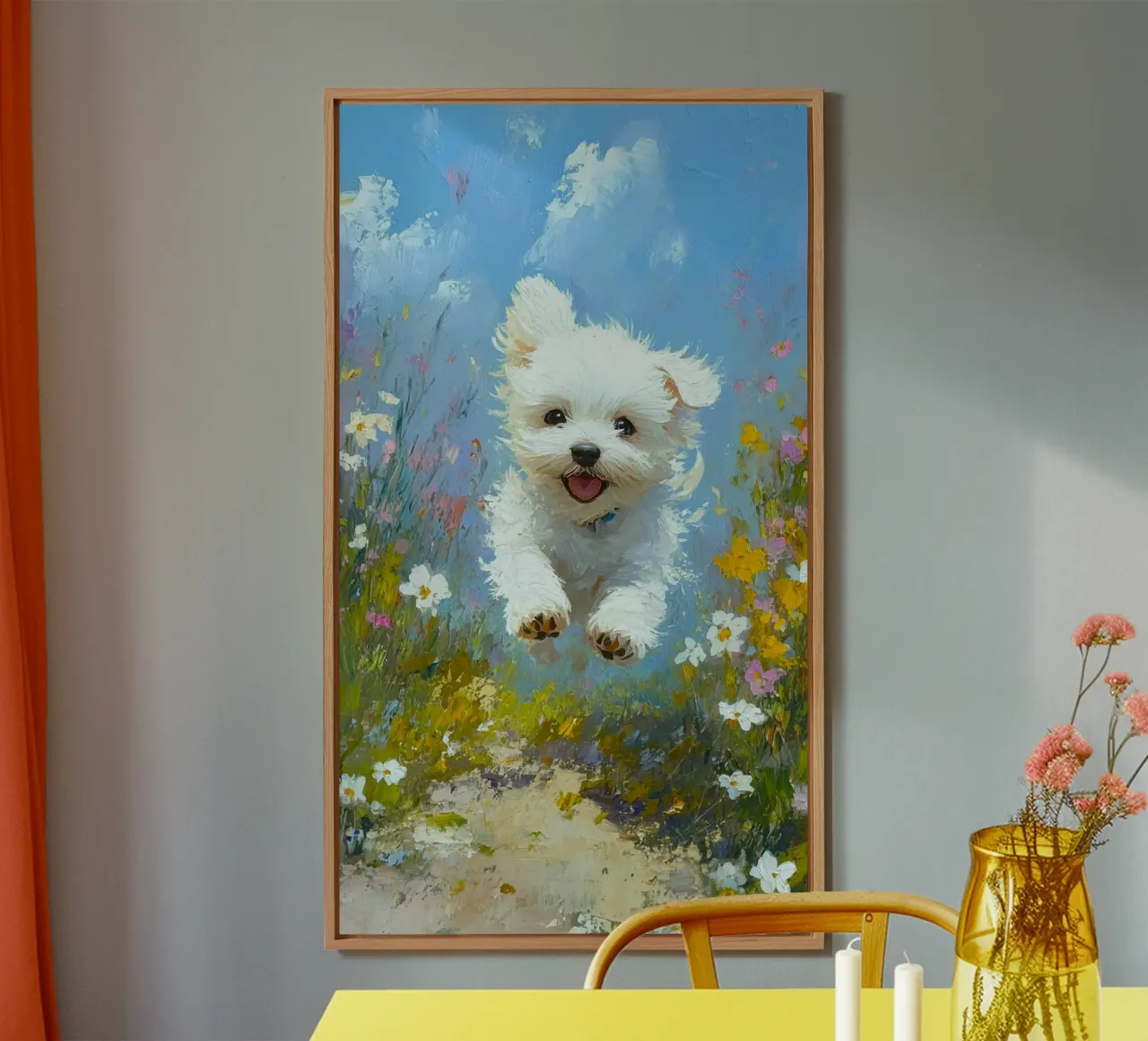 fun cat running alluminio dibond da lifeline